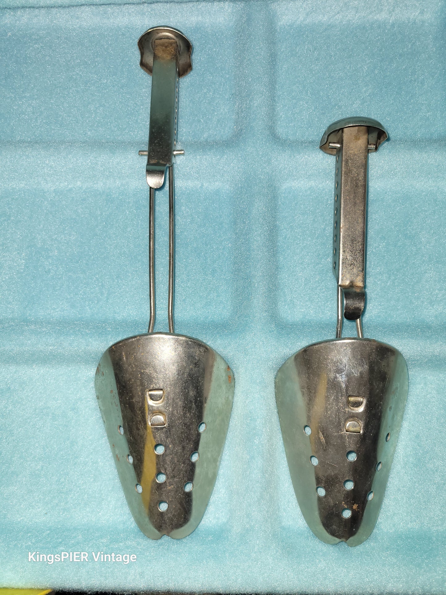 Vintage Adjustable Metal Shoe Tree Stretcher Form