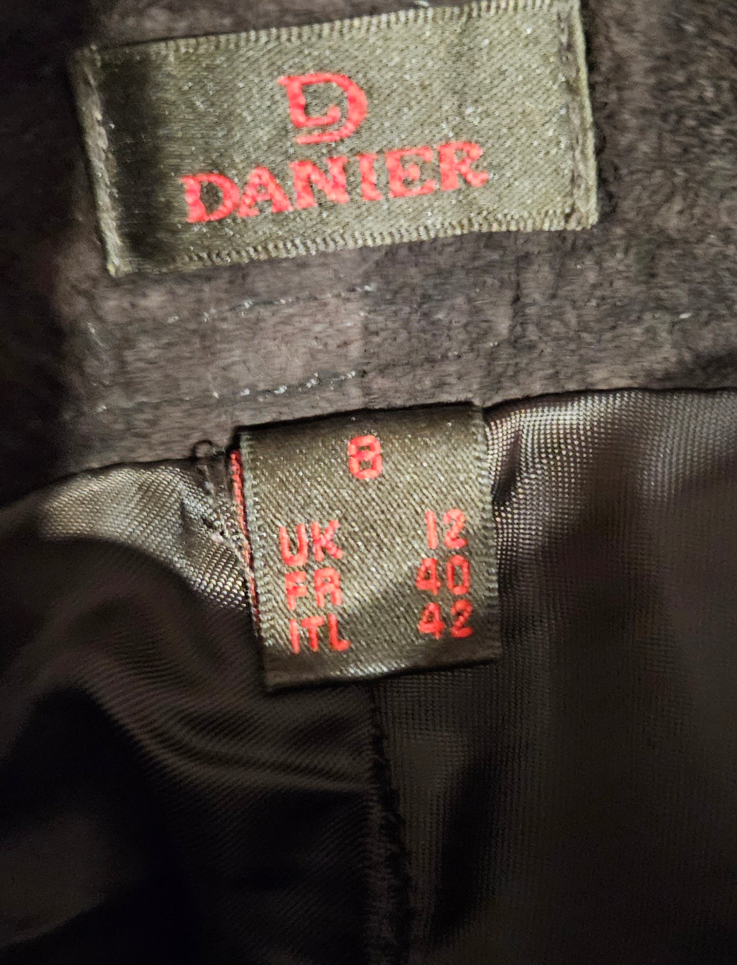 Danier Brown Suede Pants