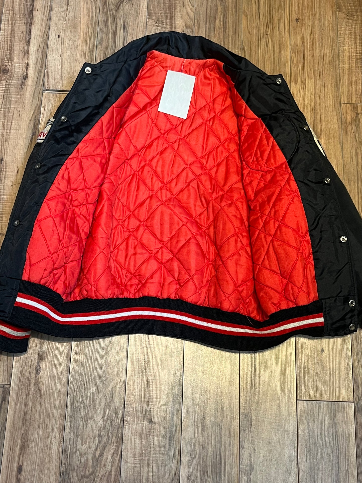 Vintage Triple 20 Dart League Black Varsity Jacket, Chest 48” SOLD