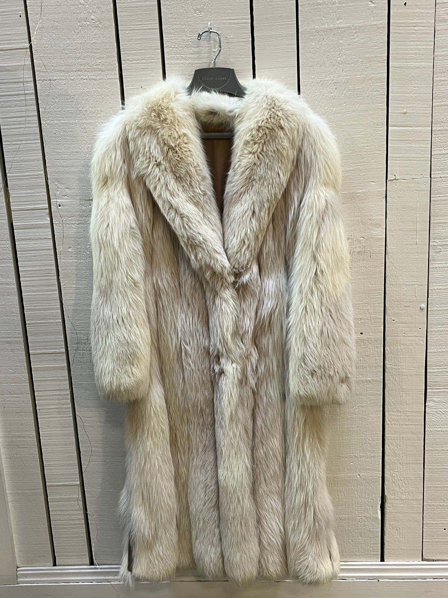 Vintage Blonde Long Fur Coat SOLD