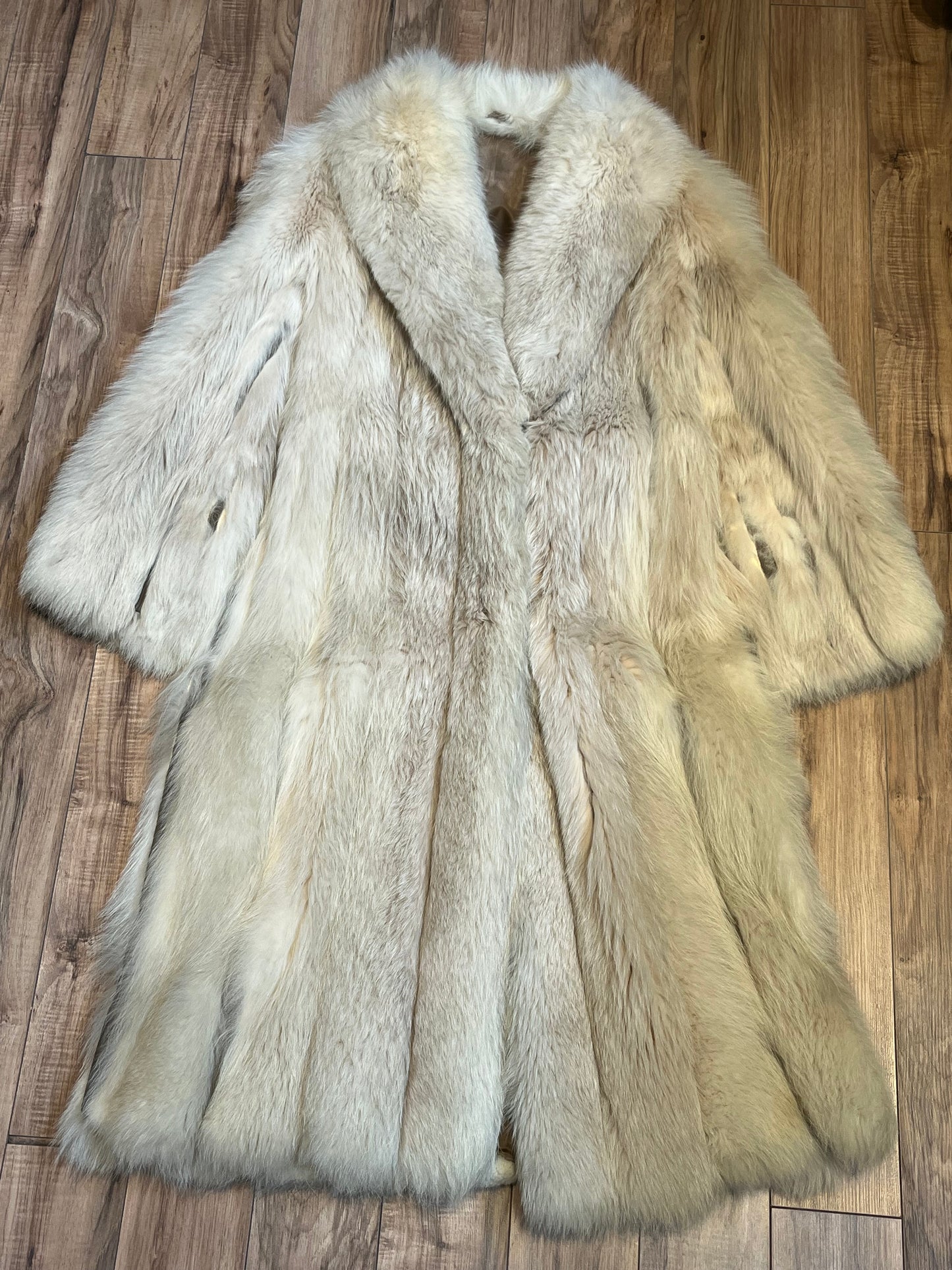 Vintage Blonde Long Fur Coat SOLD