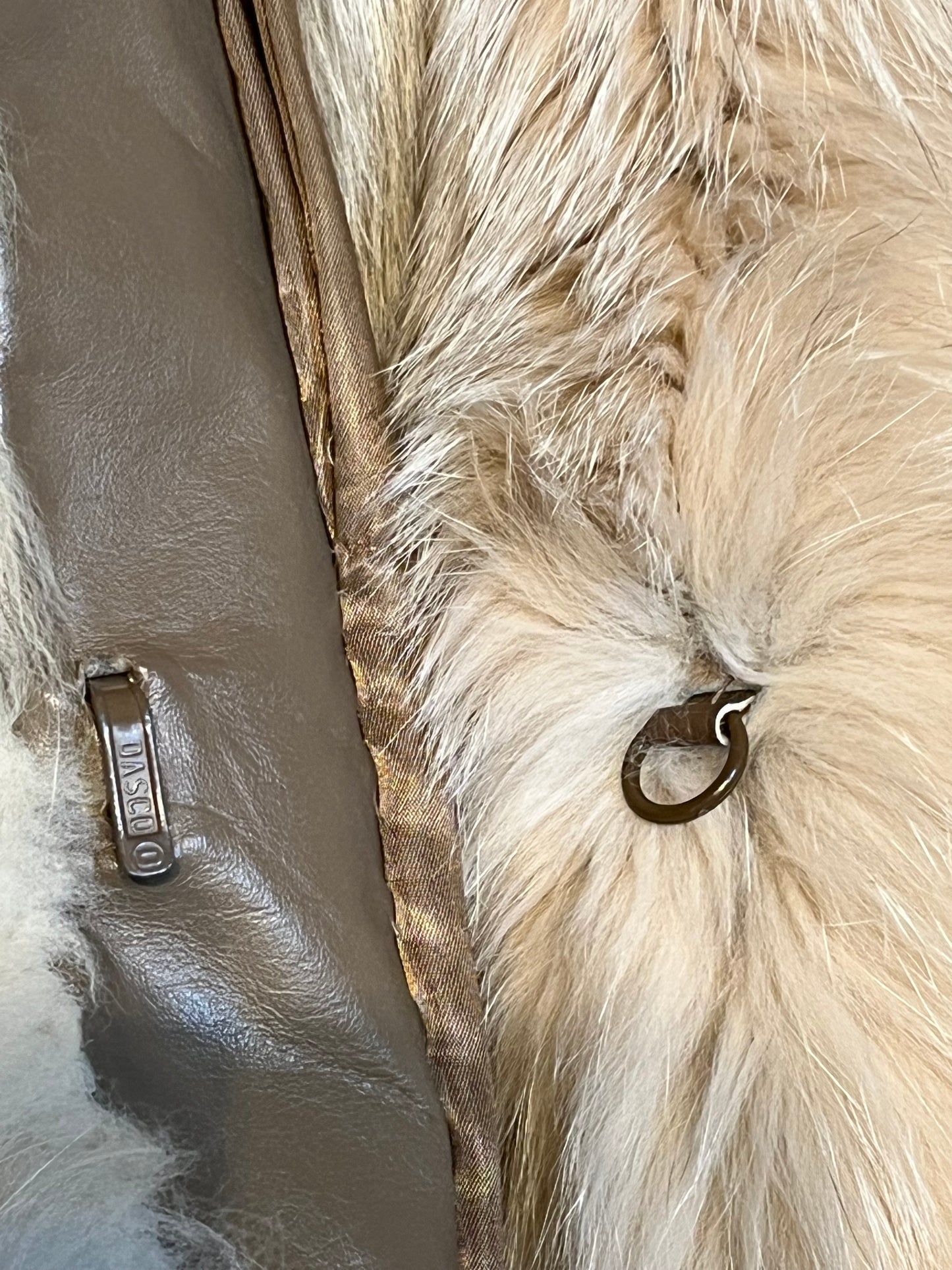 Vintage Blonde Long Fur Coat SOLD