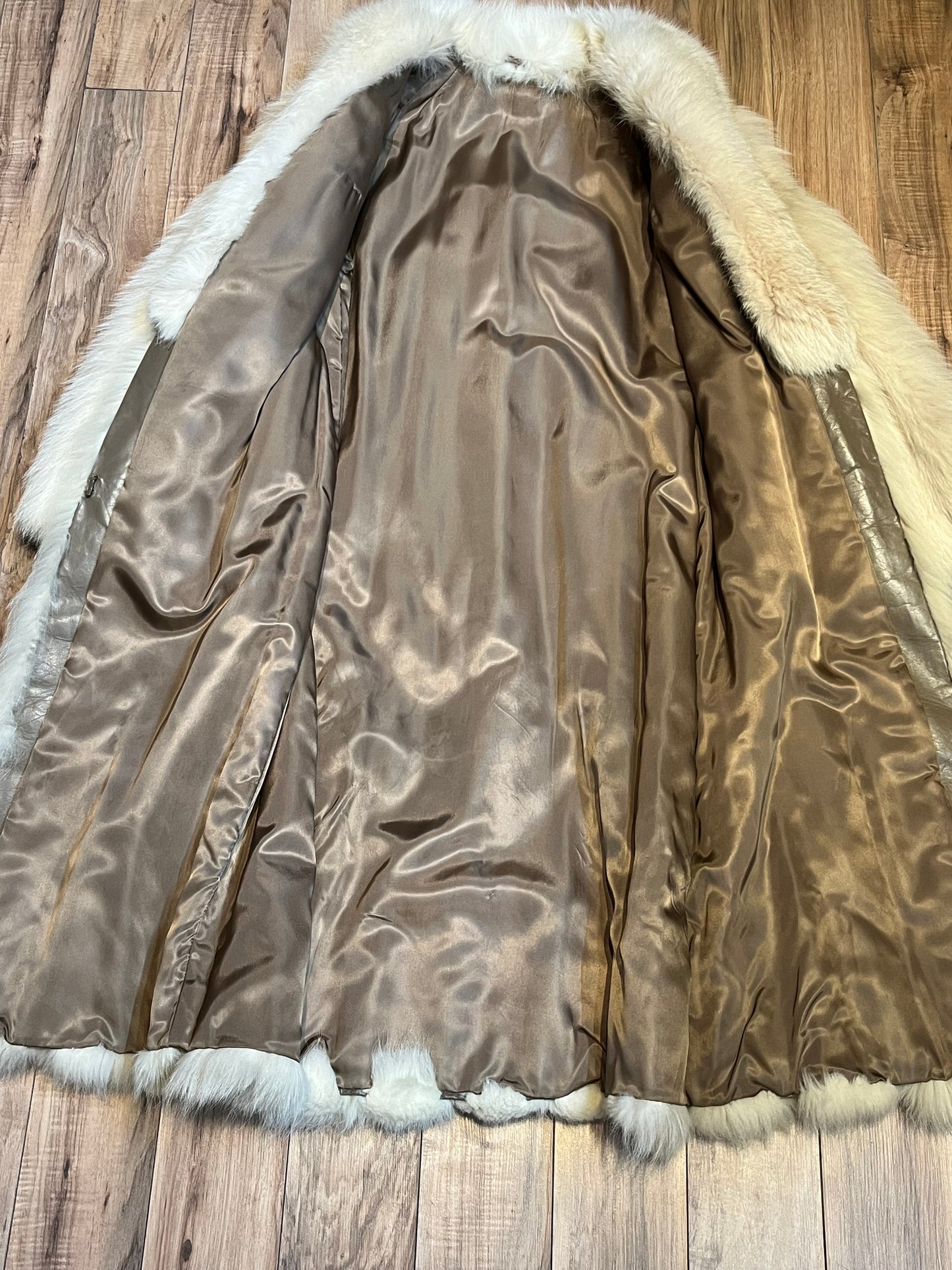 Vintage Blonde Long Fur Coat SOLD