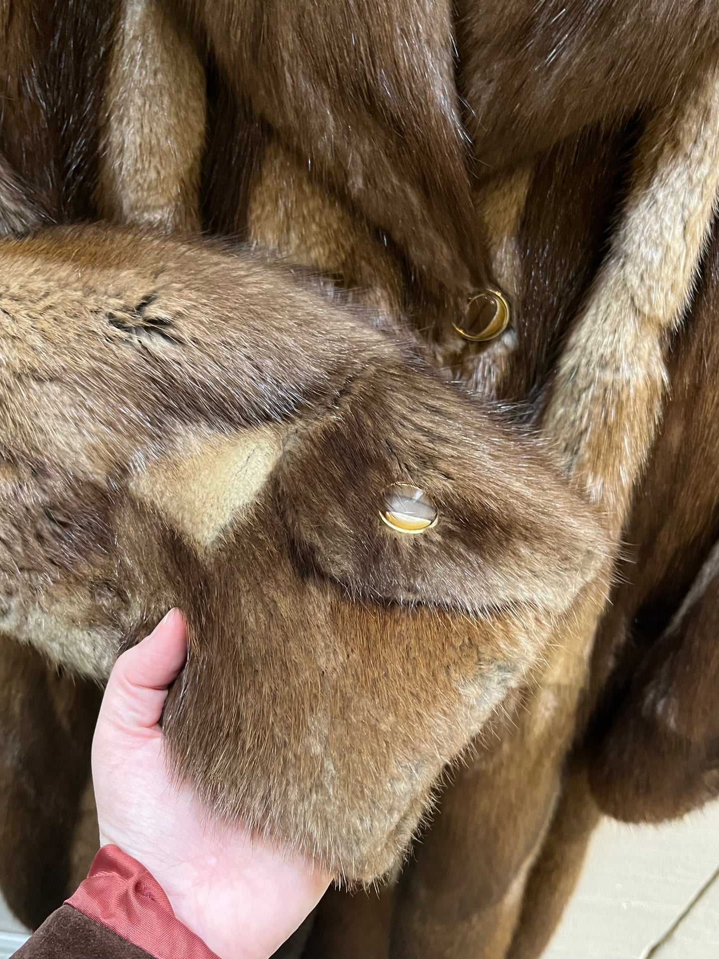 Vintage Charlebois Furs LTD Fur Coat, Made in Canada, Chest 38”