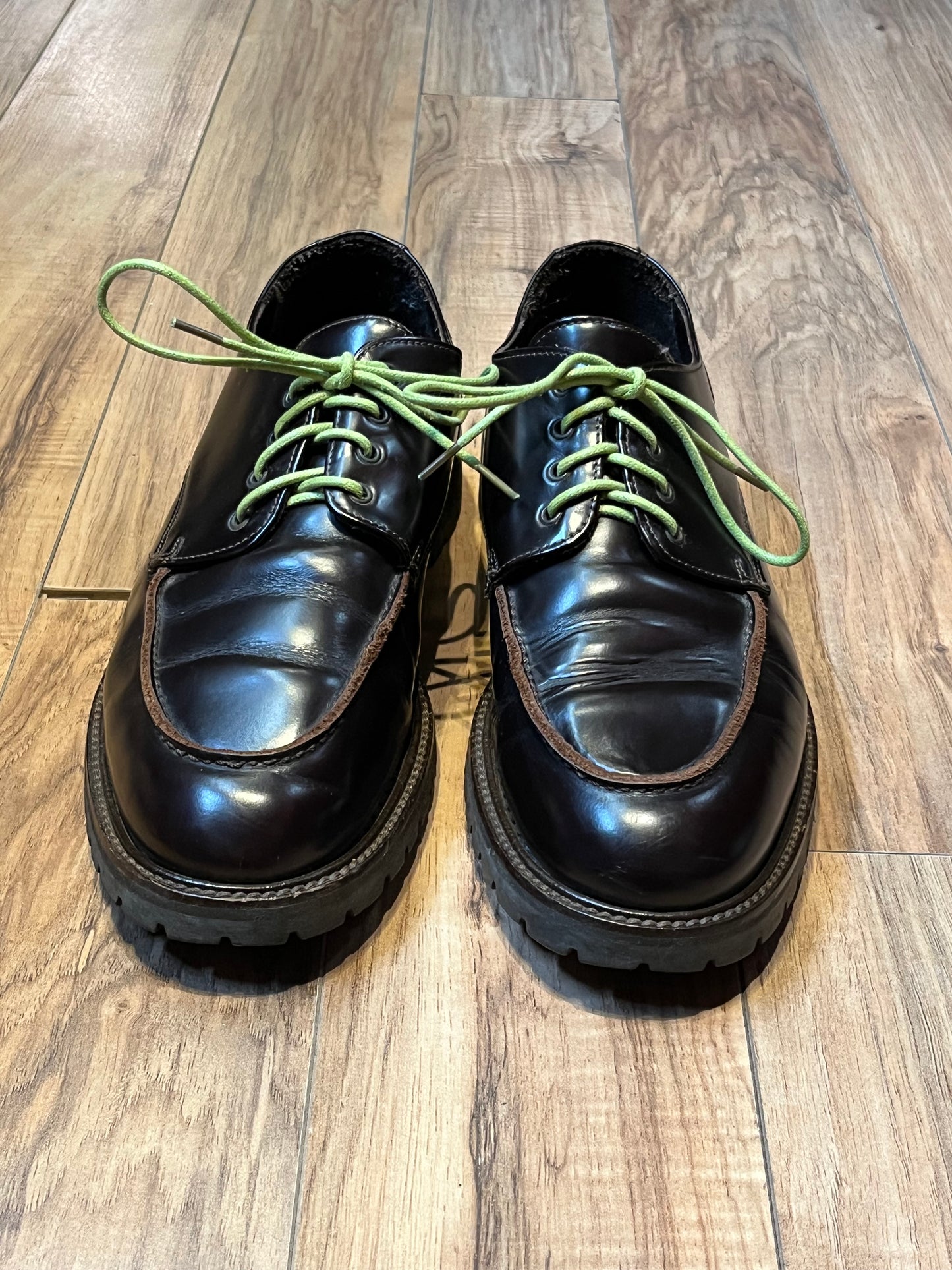 To Boot by Adam Derrick Dark Brown Derby Shoe, Made in Italy Size US Mens 9.5, EUR 42.5 SOLD