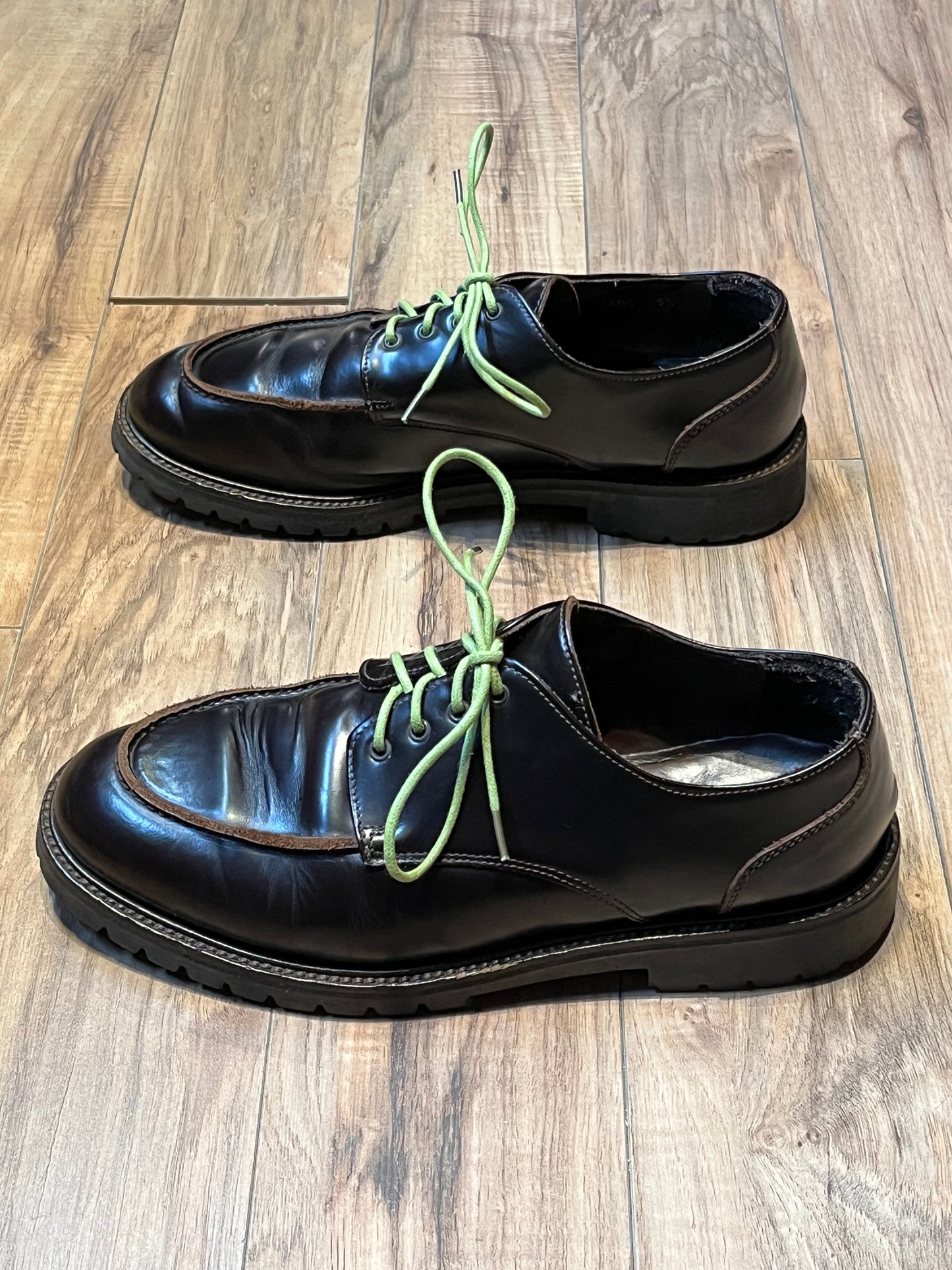 To Boot by Adam Derrick Dark Brown Derby Shoe, Made in Italy Size US Mens 9.5, EUR 42.5 SOLD