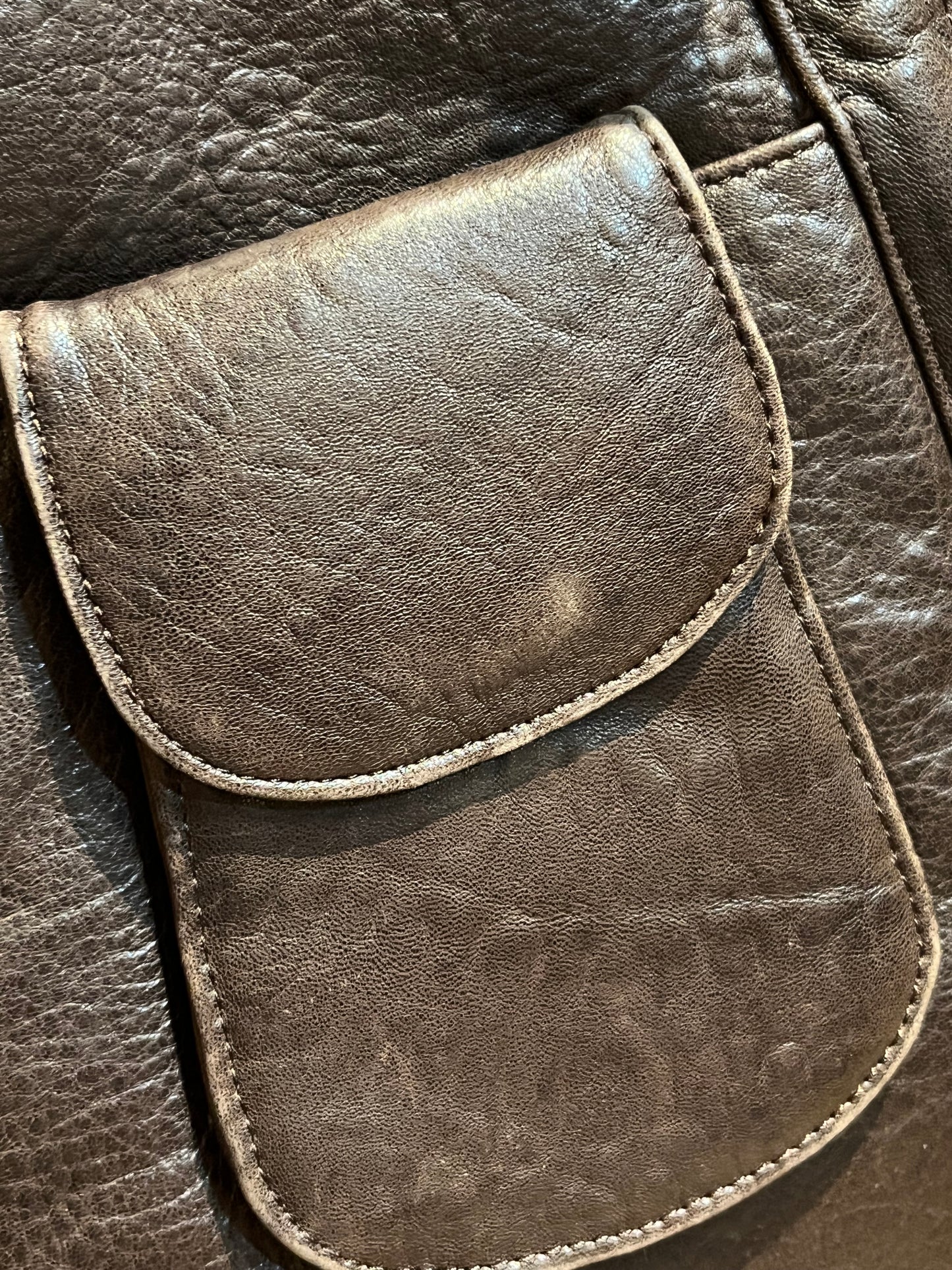 Latico Brown Leather Tote Bag