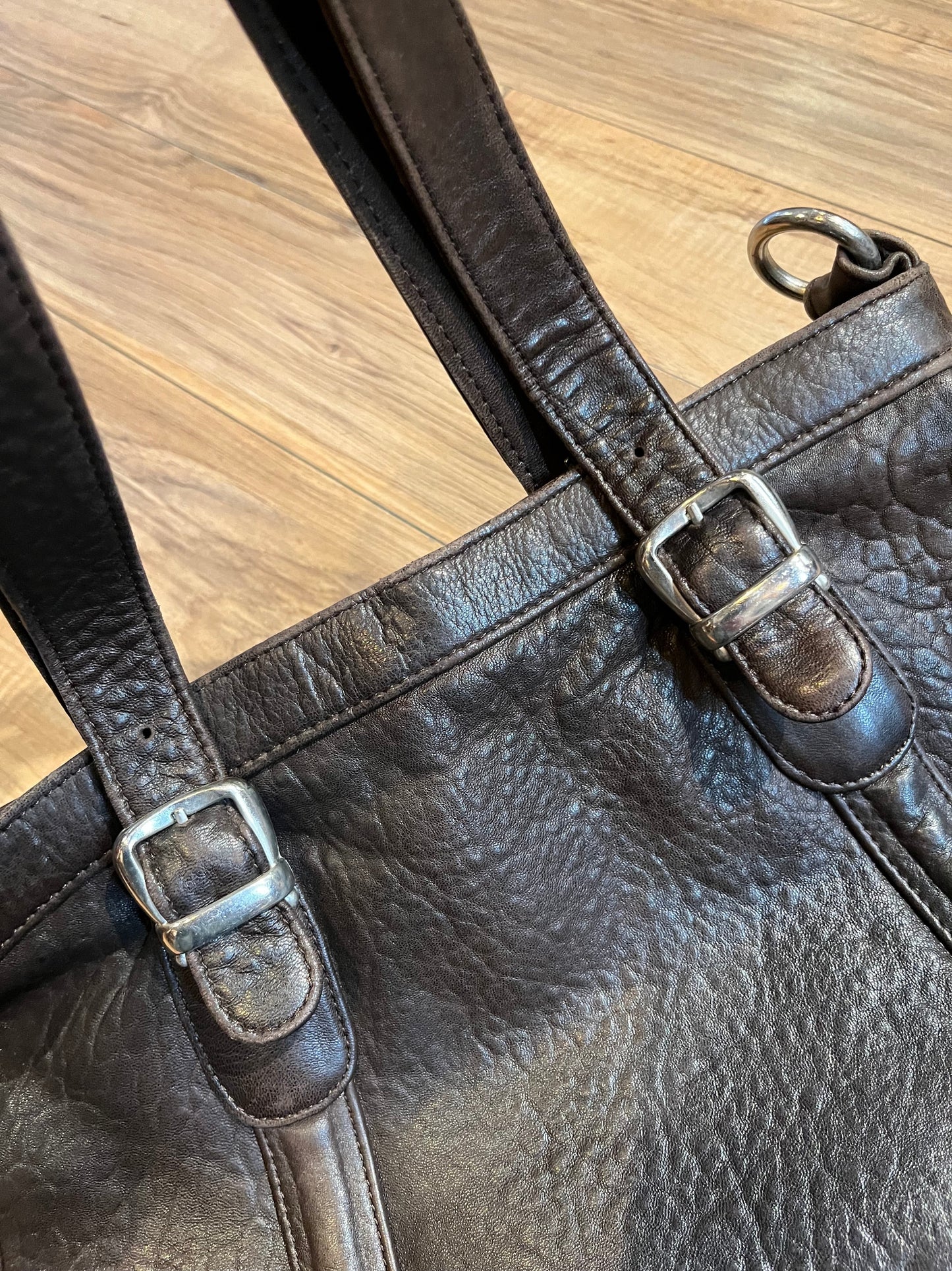 Latico Brown Leather Tote Bag