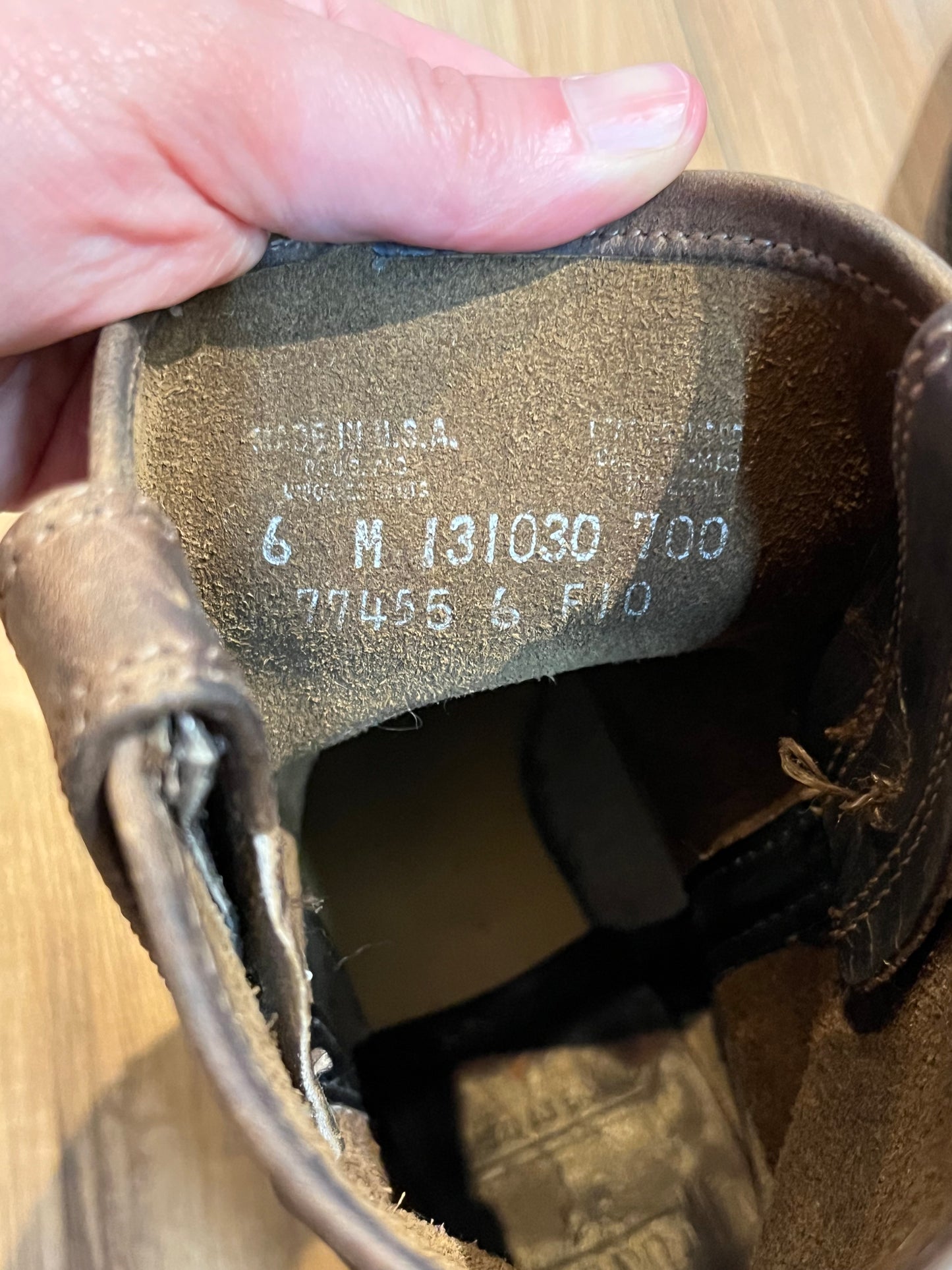 Vintage Frye ankle harness boots with chisel toe, full grain leather upper and synthetic sole. Made in USA Size 6 US women