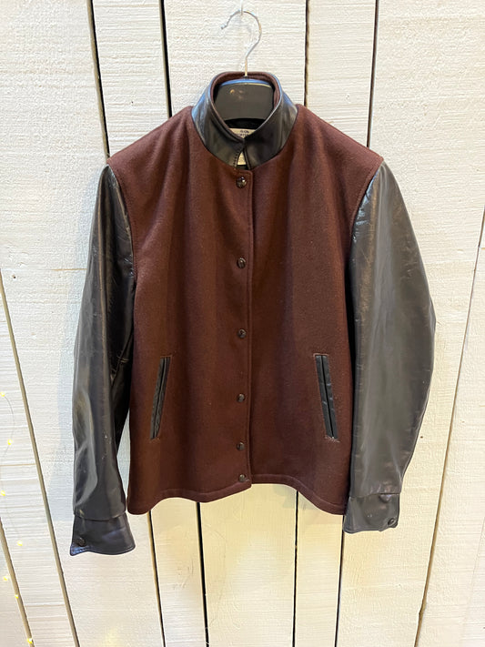 Vintage 70’s Avon Sportswear Brown Varsity Jacket, Made in Canada, Chest 44” SOLD