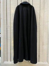 Load image into Gallery viewer, Vintage 1940s J.Wippell &amp; Co. LTD Black Heavy Weight Wool Clerical Cloak, Made in England
