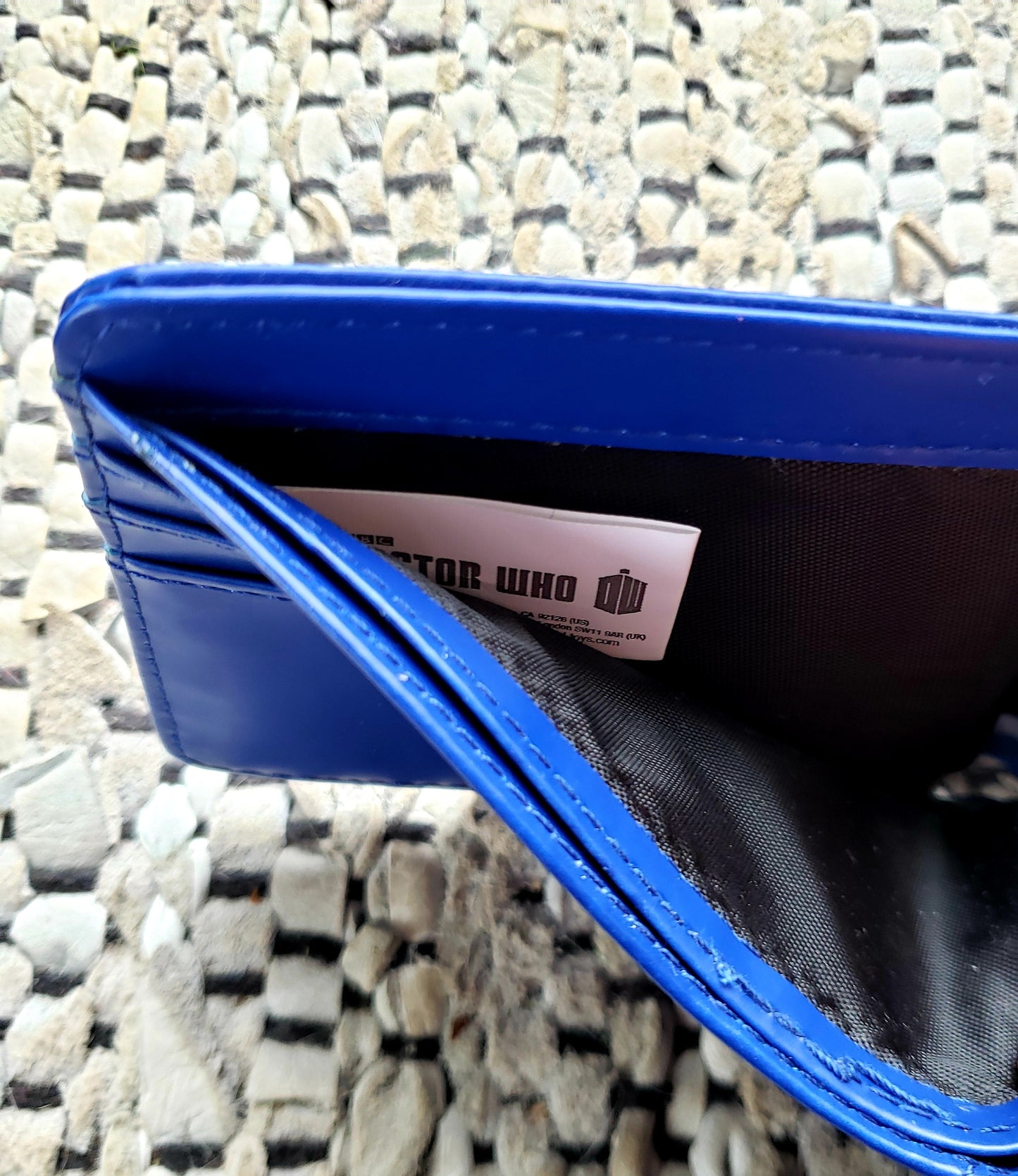 Kingspier Vintage - As new blue Doctor Who "Police Public Call Box" wallet