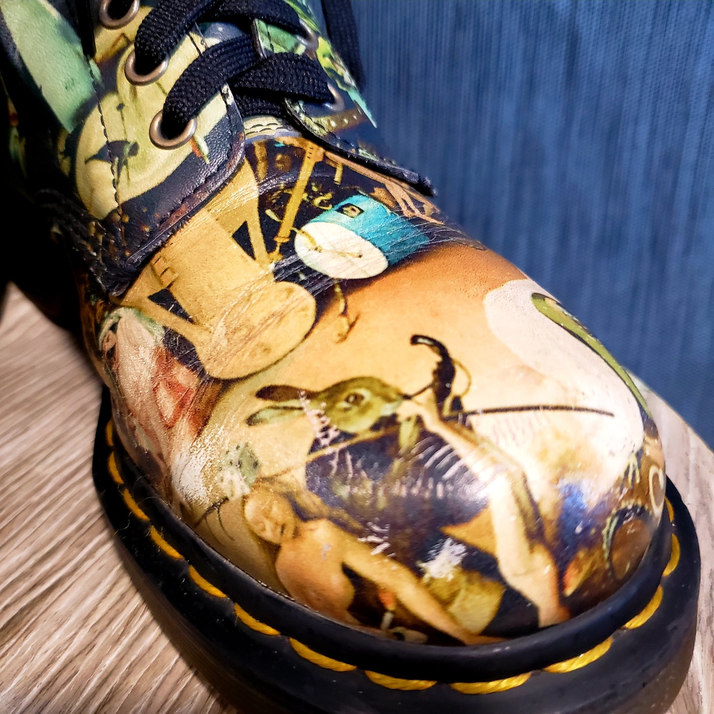 doc marten, heaven, bosch, hell, kingspier, vintage, boots, docs