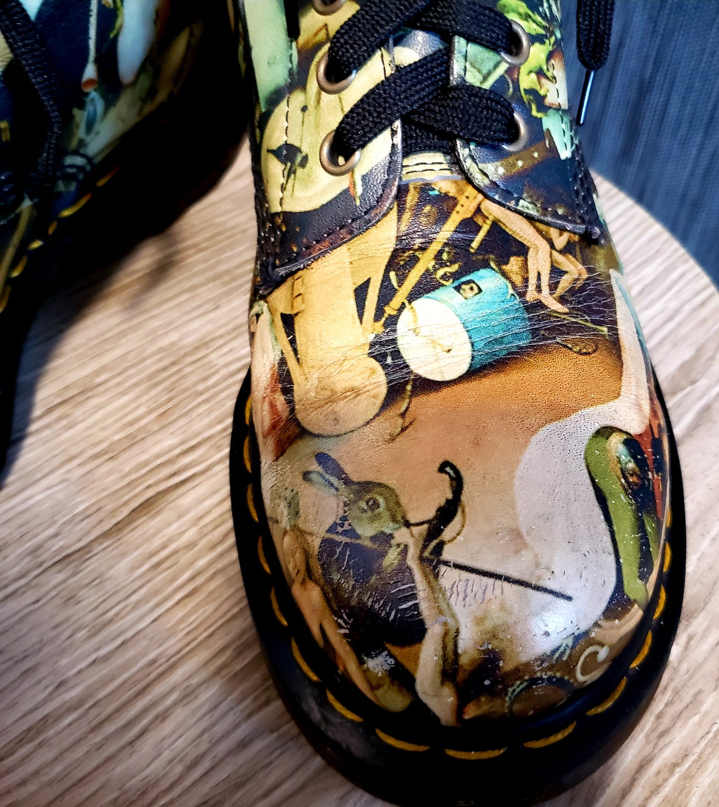 doc marten, heaven, bosch, hell, kingspier, vintage, boots, docs