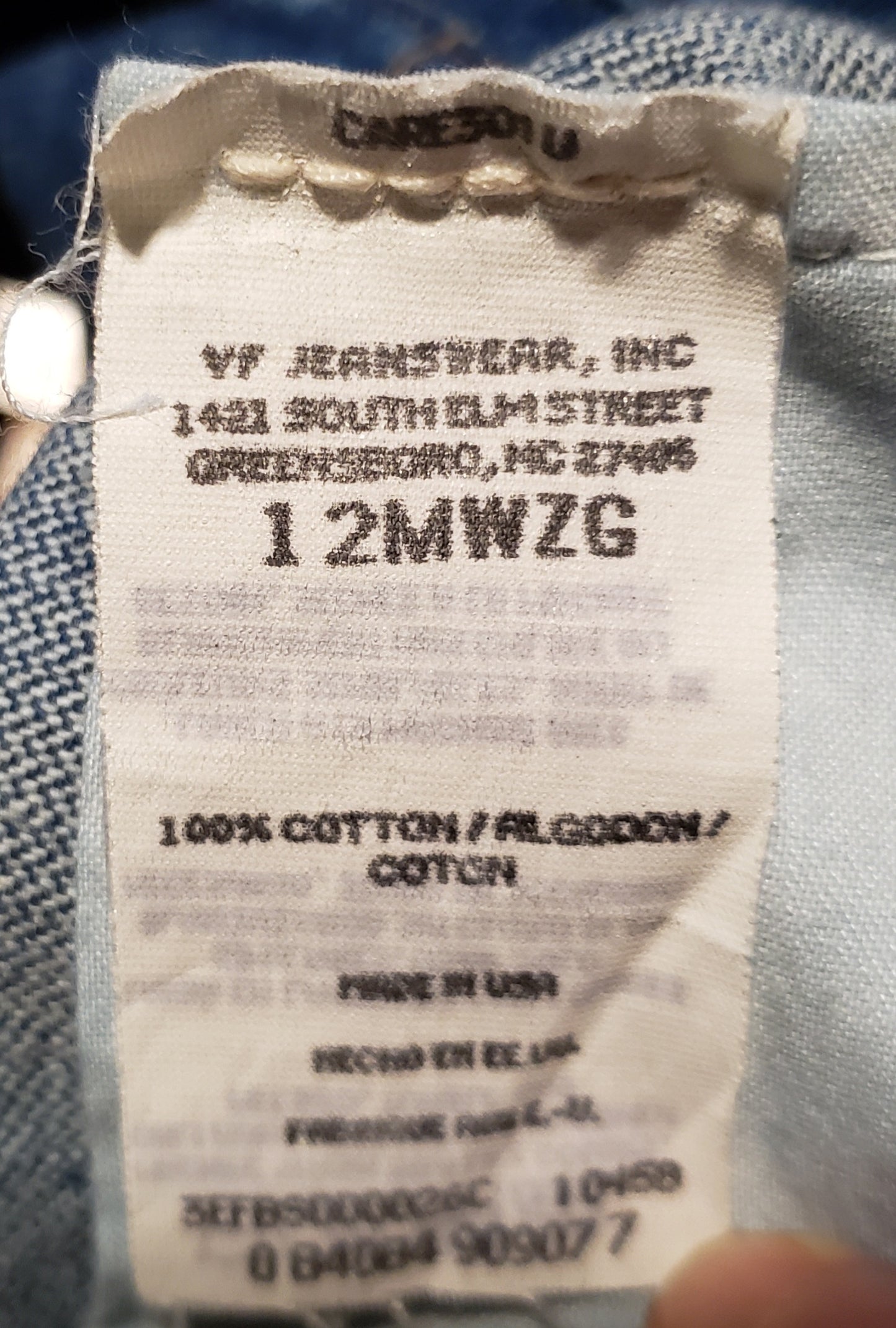 vintage 1980s wrangler denim usa kingspier