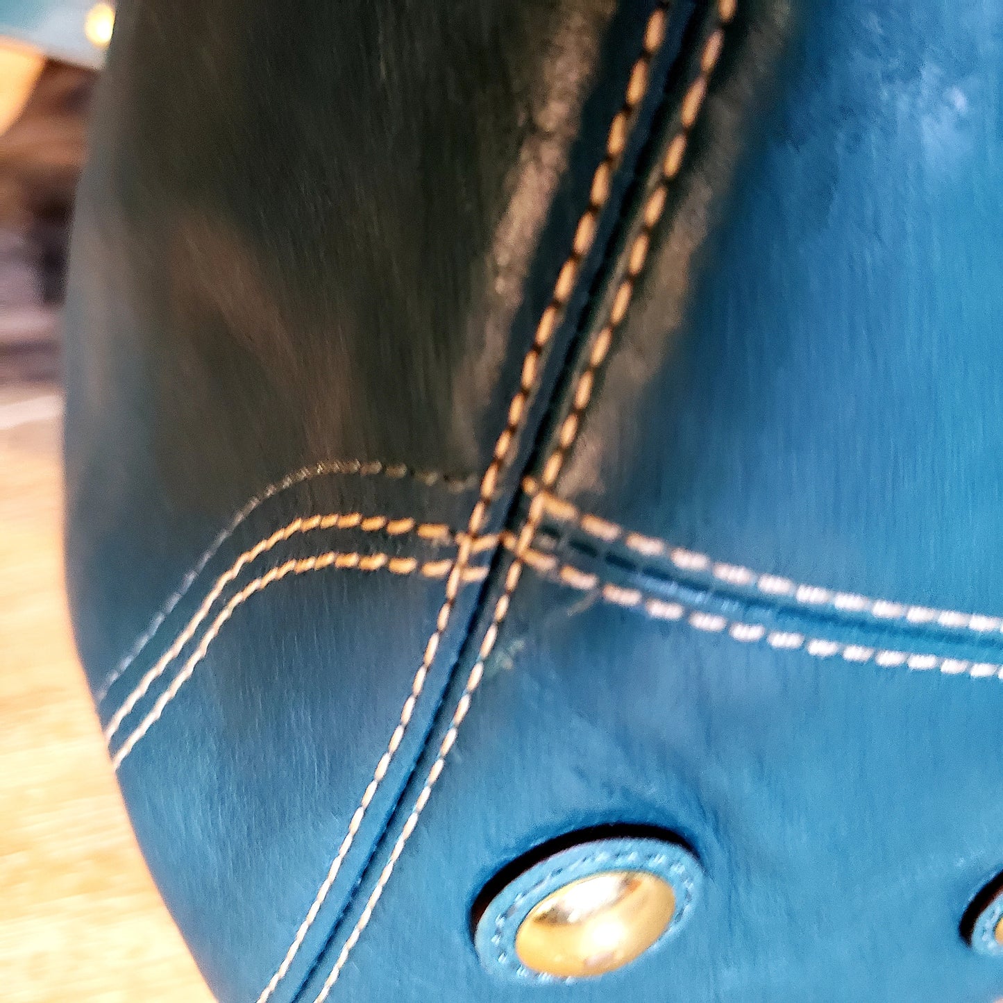 Coach, Handbag, Teal, Turquoise, Leather, Nancy, purse"Nancy" KingsPIER