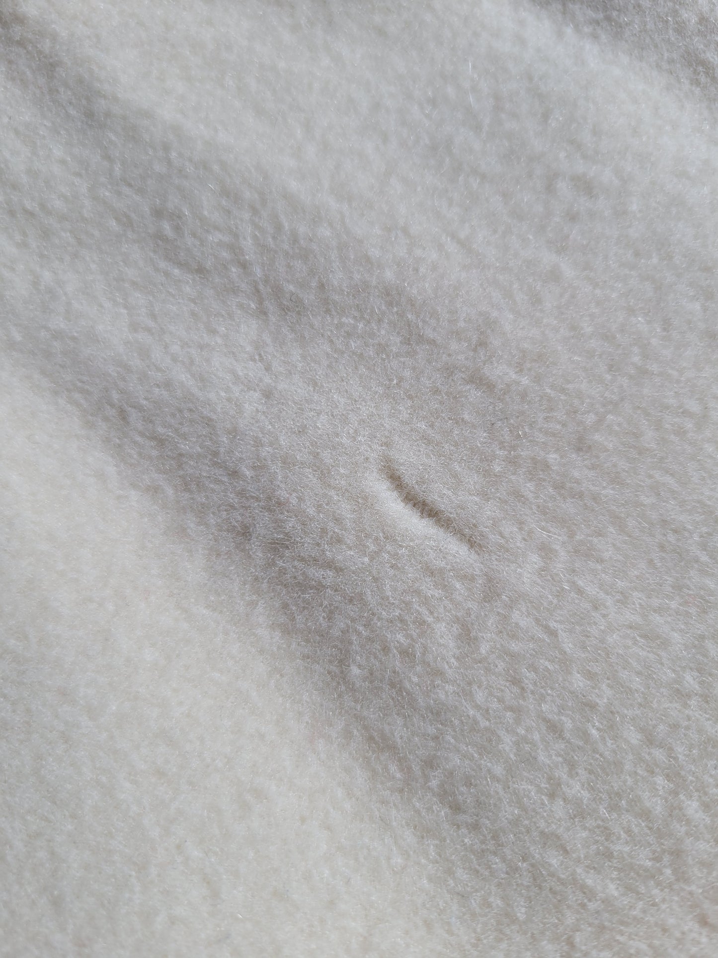 Vintage Raffinati Cream Wool Coat