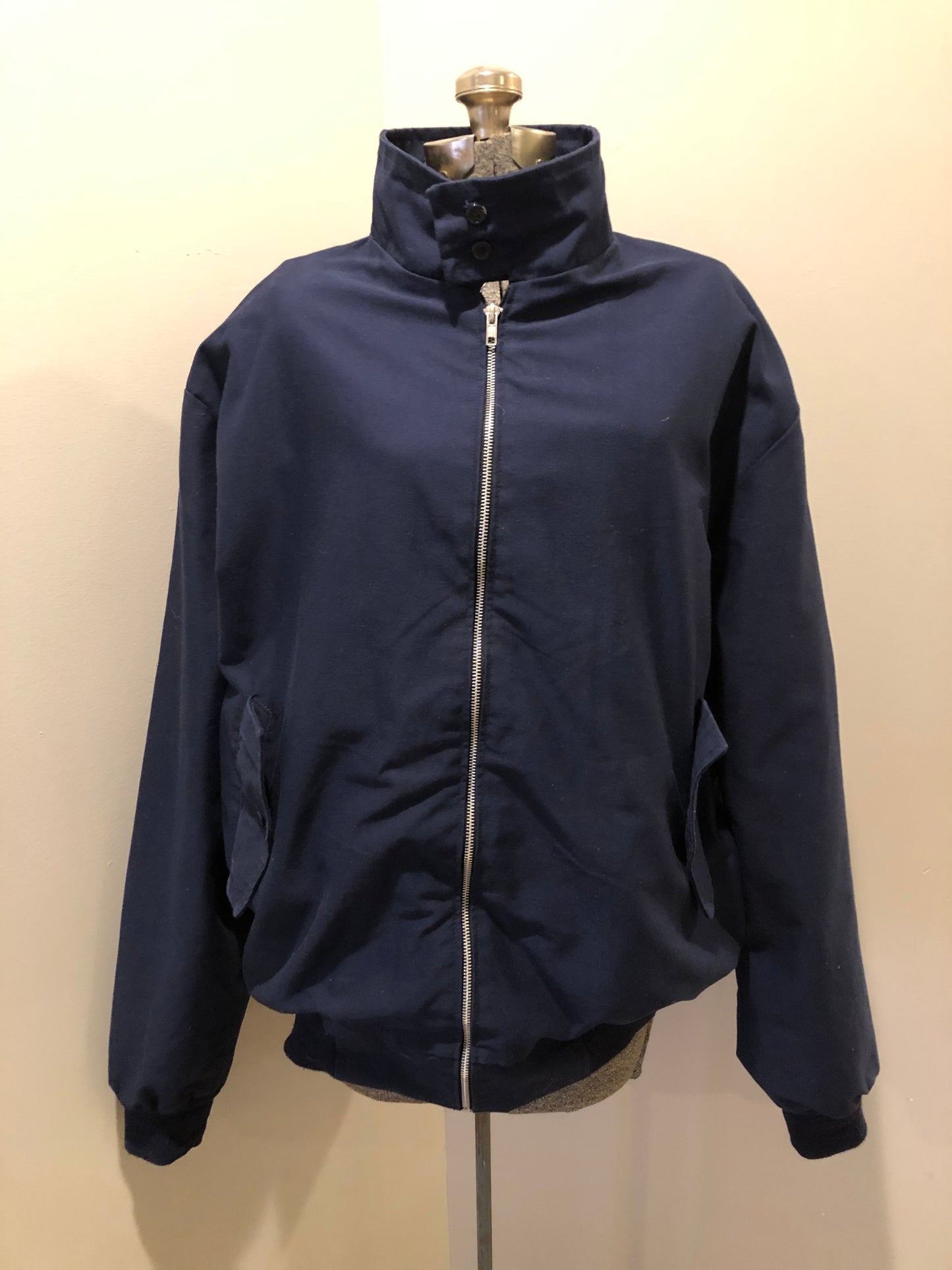 Vintage Navy Golf Jacket, Made in England SOLD