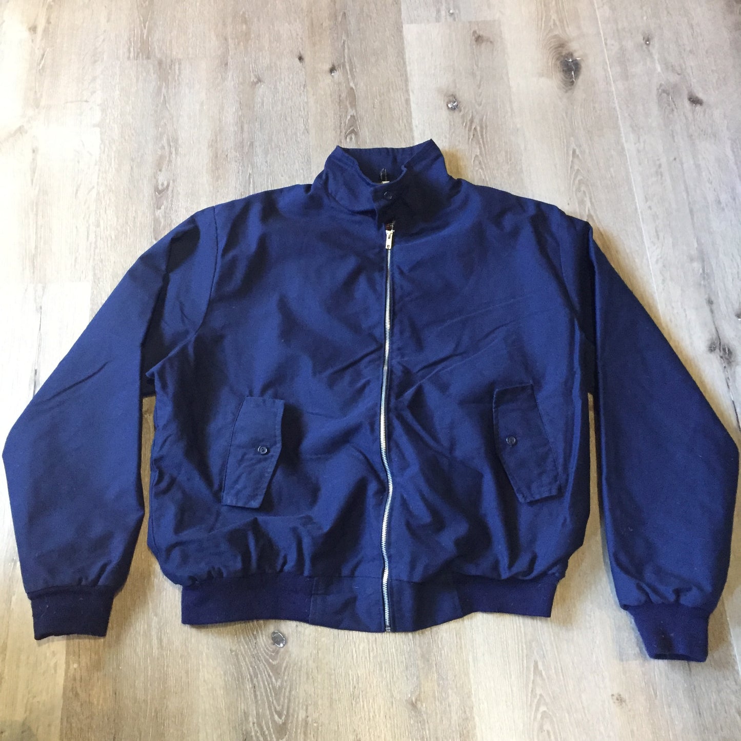 Vintage Navy Golf Jacket, Made in England SOLD