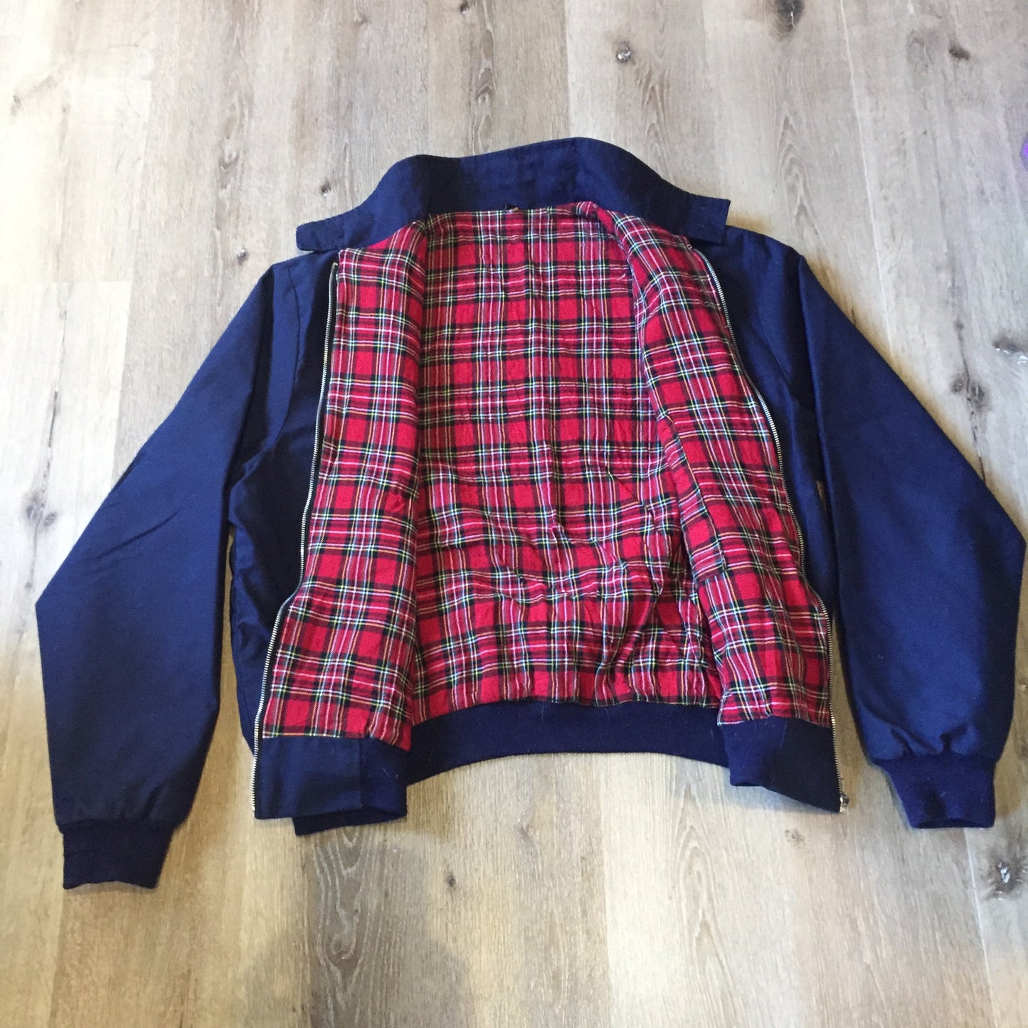 Vintage Navy Golf Jacket, Made in England SOLD