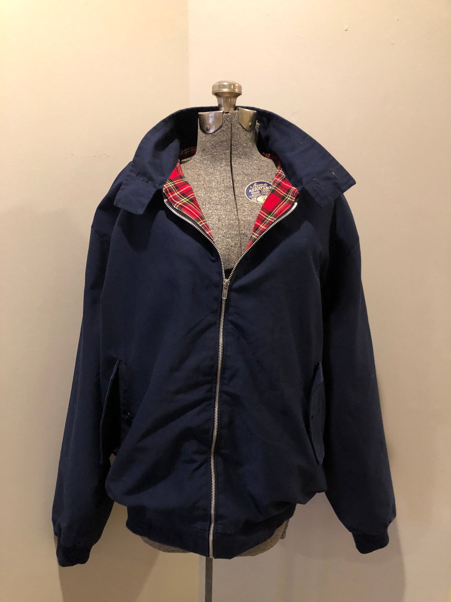 Vintage Navy Golf Jacket, Made in England SOLD
