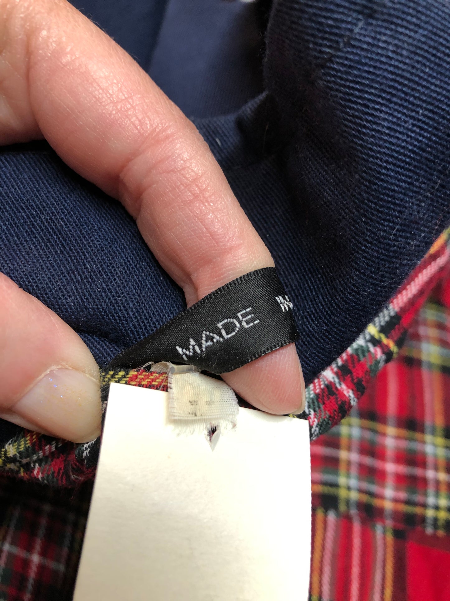 Vintage Navy Golf Jacket, Made in England SOLD