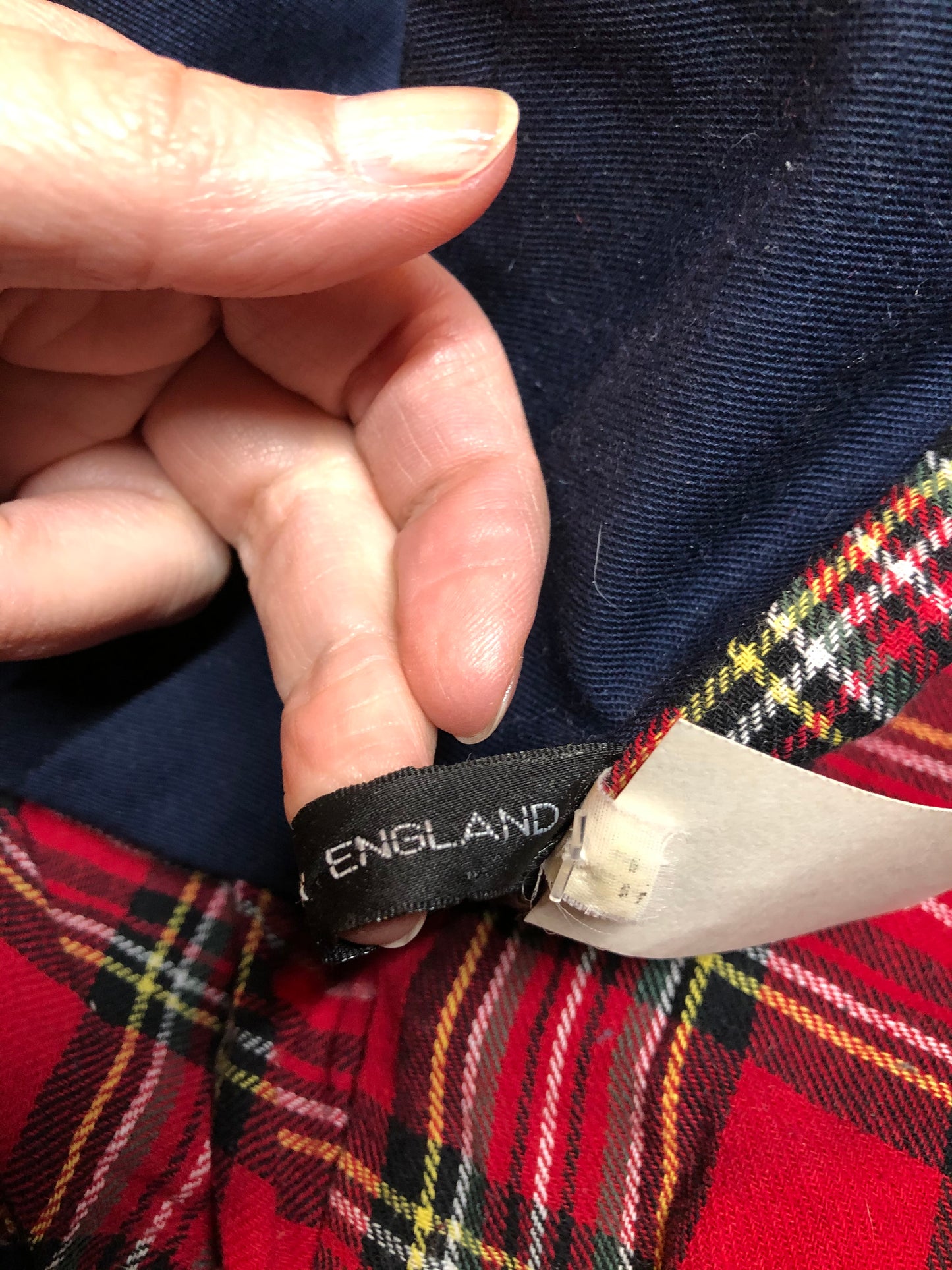 Vintage Navy Golf Jacket, Made in England SOLD
