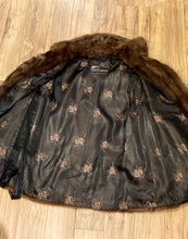 Load image into Gallery viewer, Kingspier Vintage - Vintage Charles Brown Furriers LTD Fur Coat with satin lining, H.D. monogram and large buttons.

Made in Halifax, Canada.
