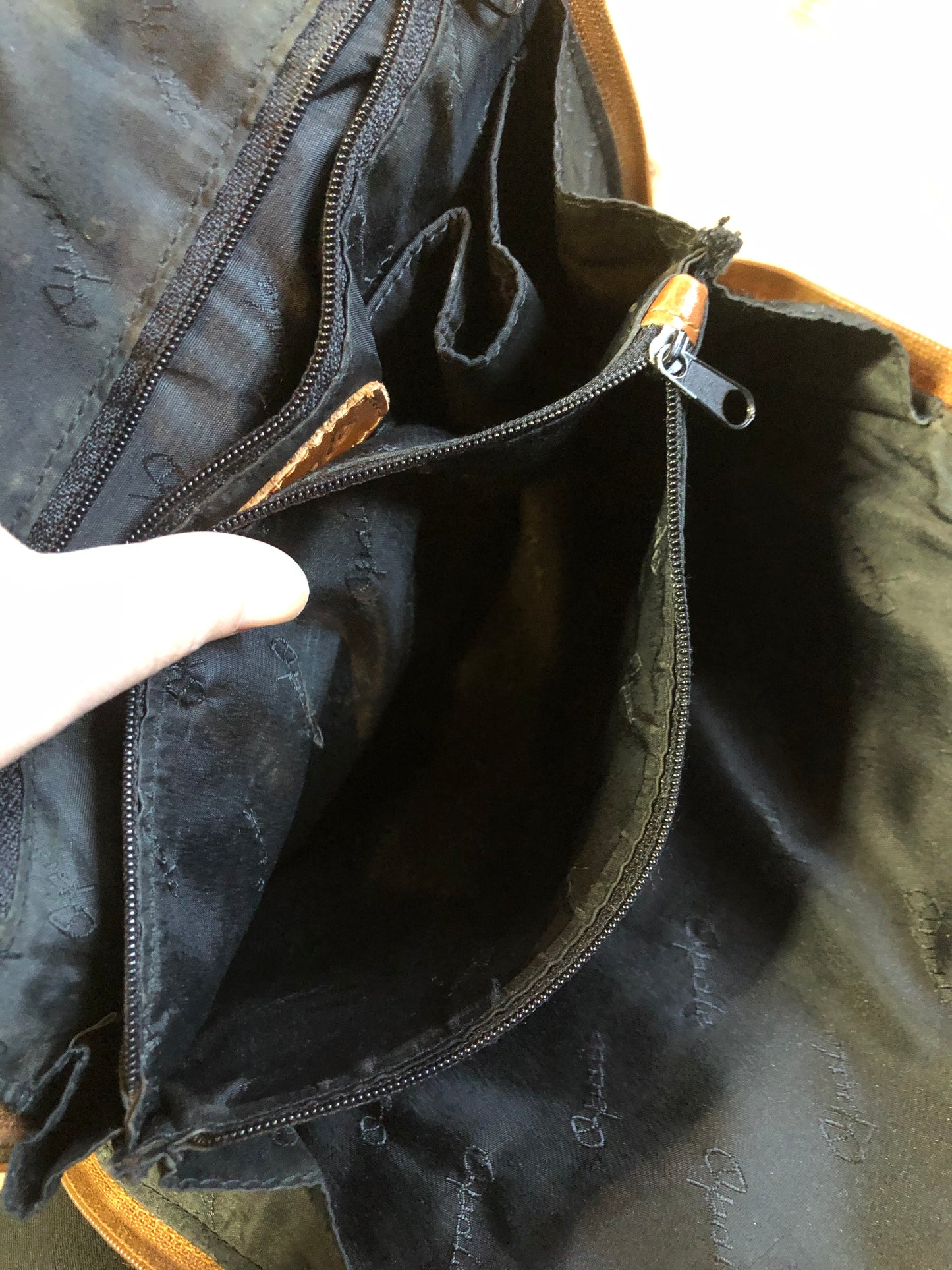 Opale Brown Leather Backpack, SOLD