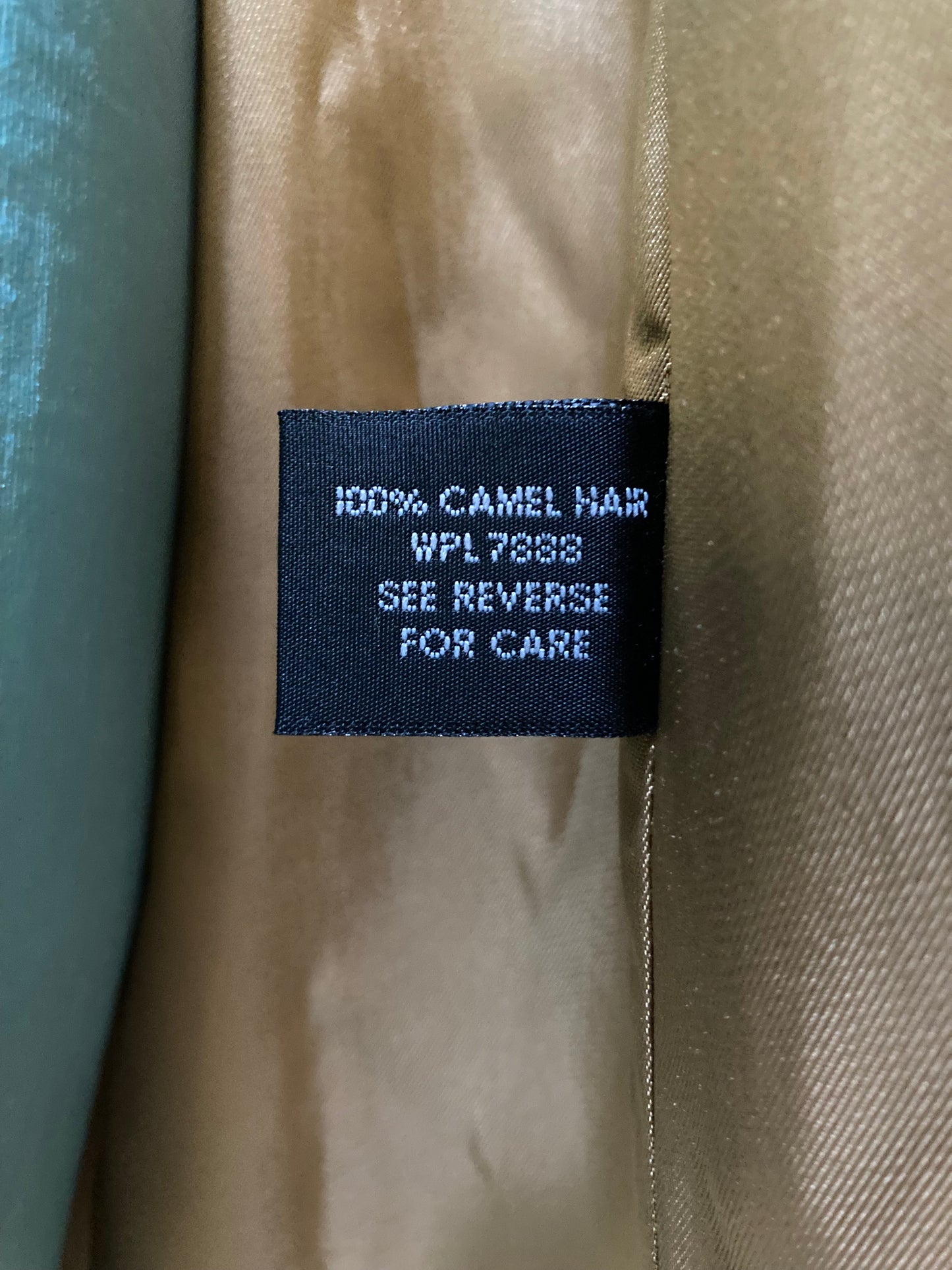 Vintage Anne Klein Camel Hair Coat
