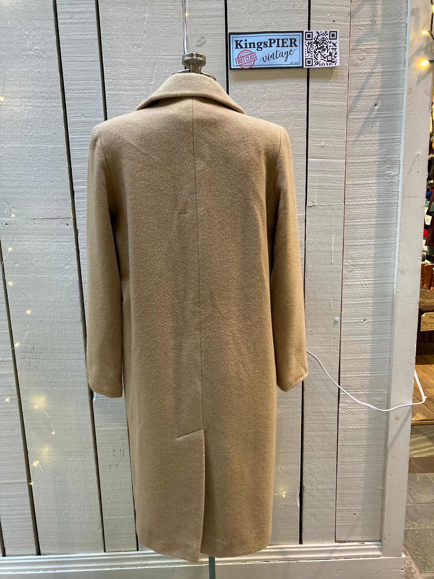 Vintage Anne Klein Camel Hair Coat