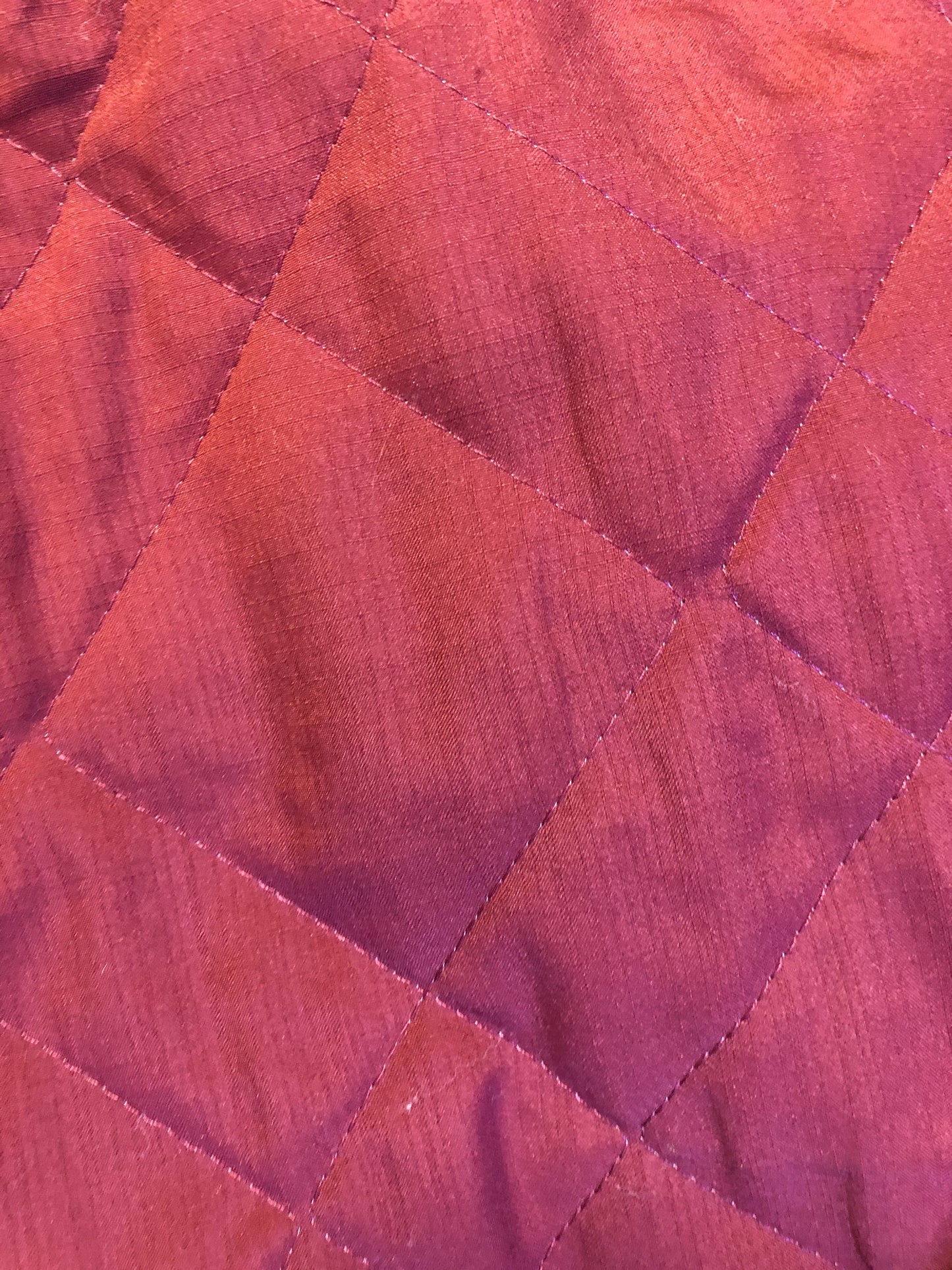 Kingspier Vintage - Leather Attic 1970’s oxblood suede coat with fur collar. Beautifully fitted, the coat features pockets, buttons, a belt and a quilted lining. Made in Canada. Size small.