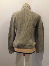 Load image into Gallery viewer, Kingspier Vintage - Aran ribbed knit merino wool sweater. Made in Ireland. Size small. *Bonus* From the TV show “Man in the High Castle” stock.
