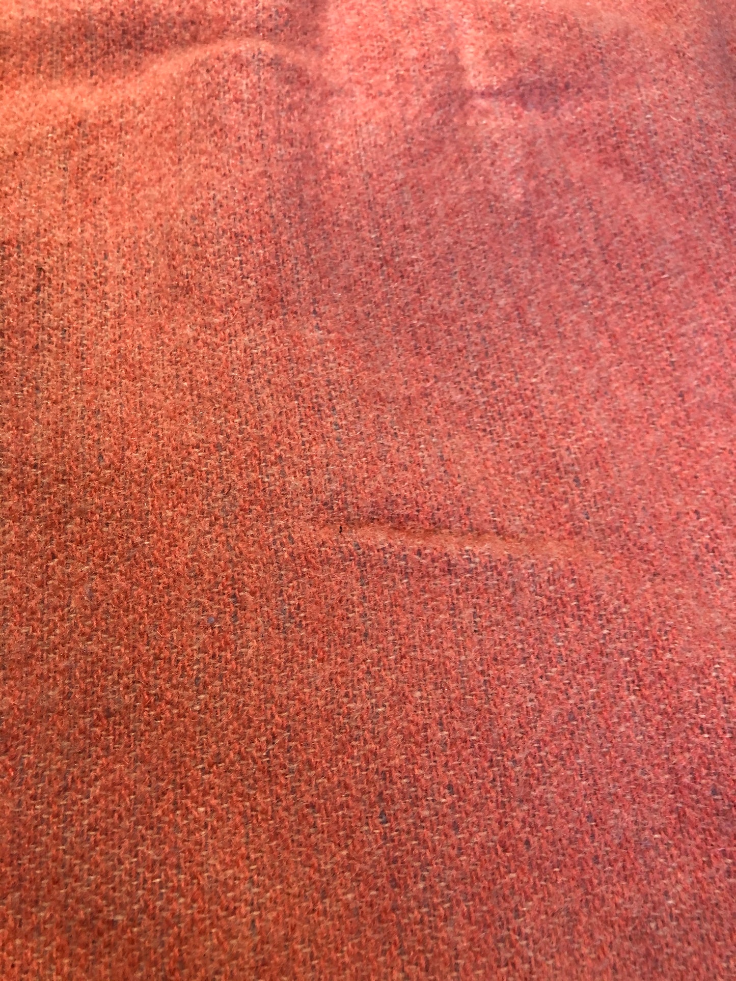 Kingspier Vintage - Vintage reversible blue and pink 100% wool blanket
Length - 72”
Width - 64”
This blanket is in great condition with minor wear, ends are frayed.