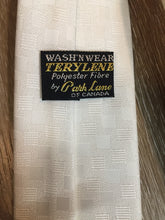Load image into Gallery viewer, Kingspier Vintage - Park Lane of Canada “Terylene” (polyester fibre) white check tie.

Length: 52.5” 
Width: 2.25” 

This tie is in excellent condition.
