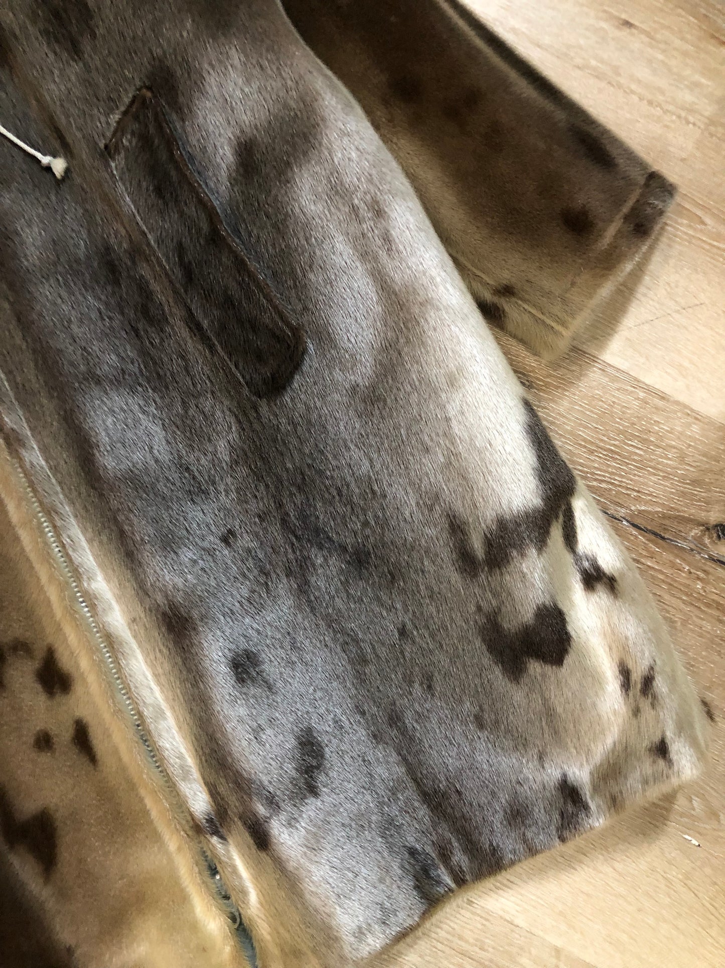 Kingspier Vintage - Vintage 1930s/40s Indigenous Made Fur Parka, Size 46, Made in Newfoundland