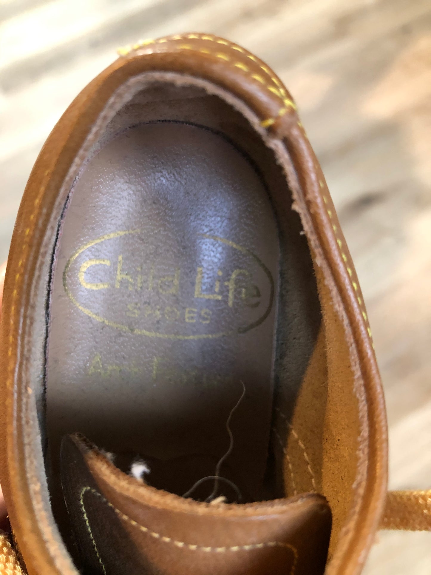 Kingspier Vintage - Child life three eyelet leather shoes.
Size 6 Toddlers
Shoes are in excellent condition.