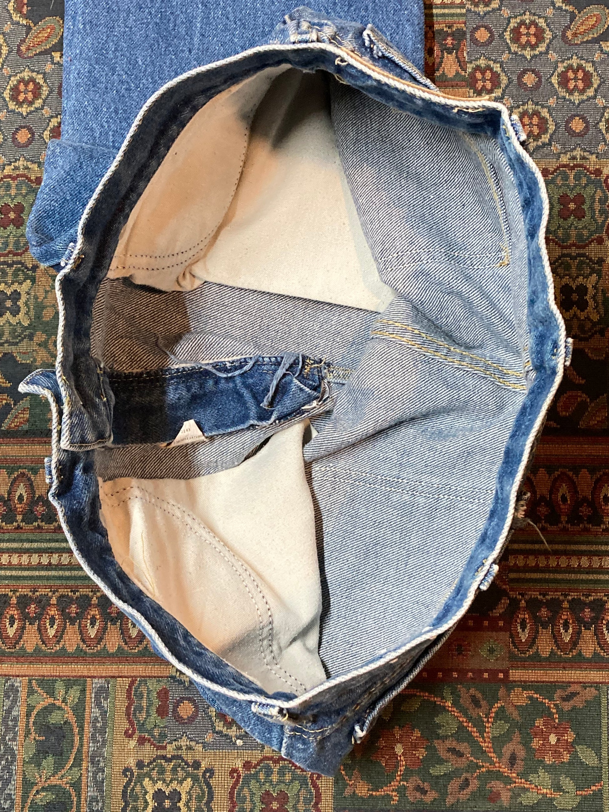 Vintage Lee Denim Jeans - 32”x30” , Union Made in USA - Kingspier Vintage