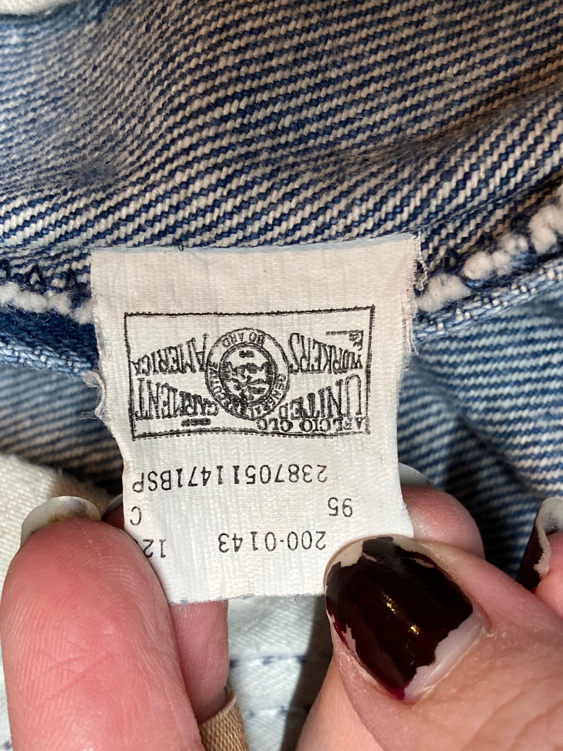 Vintage Lee Denim Jeans - 32”x30” , Union Made in USA - Kingspier Vintage