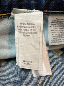 Lucky Brand Legend Denim Jeans - 35”x32”, Made in USA - Kingspier vintage