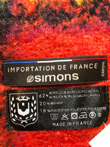 Kingspier Vintage - Simon’s red plaid mohair blend. Made in France.
