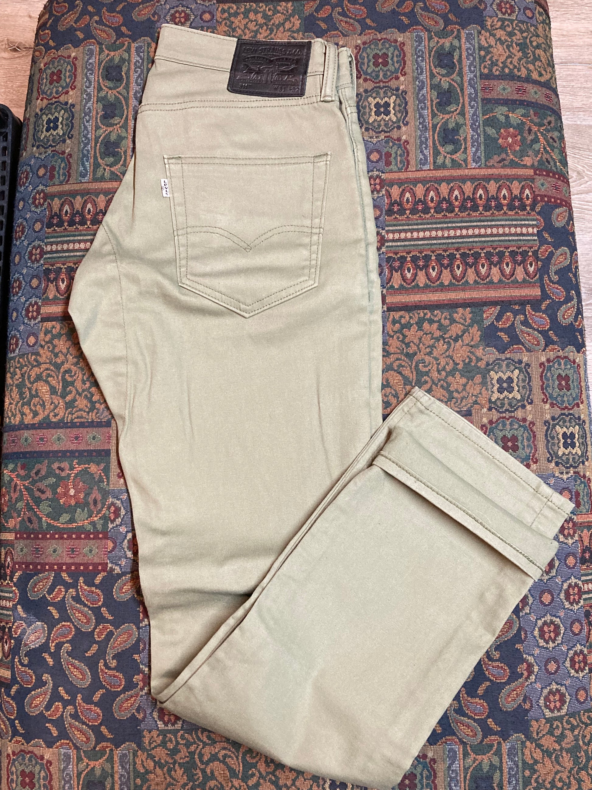 Levi’s 511 White Tab Beige Jeans, NWOT - 31”x32 - Kingspier Vintage