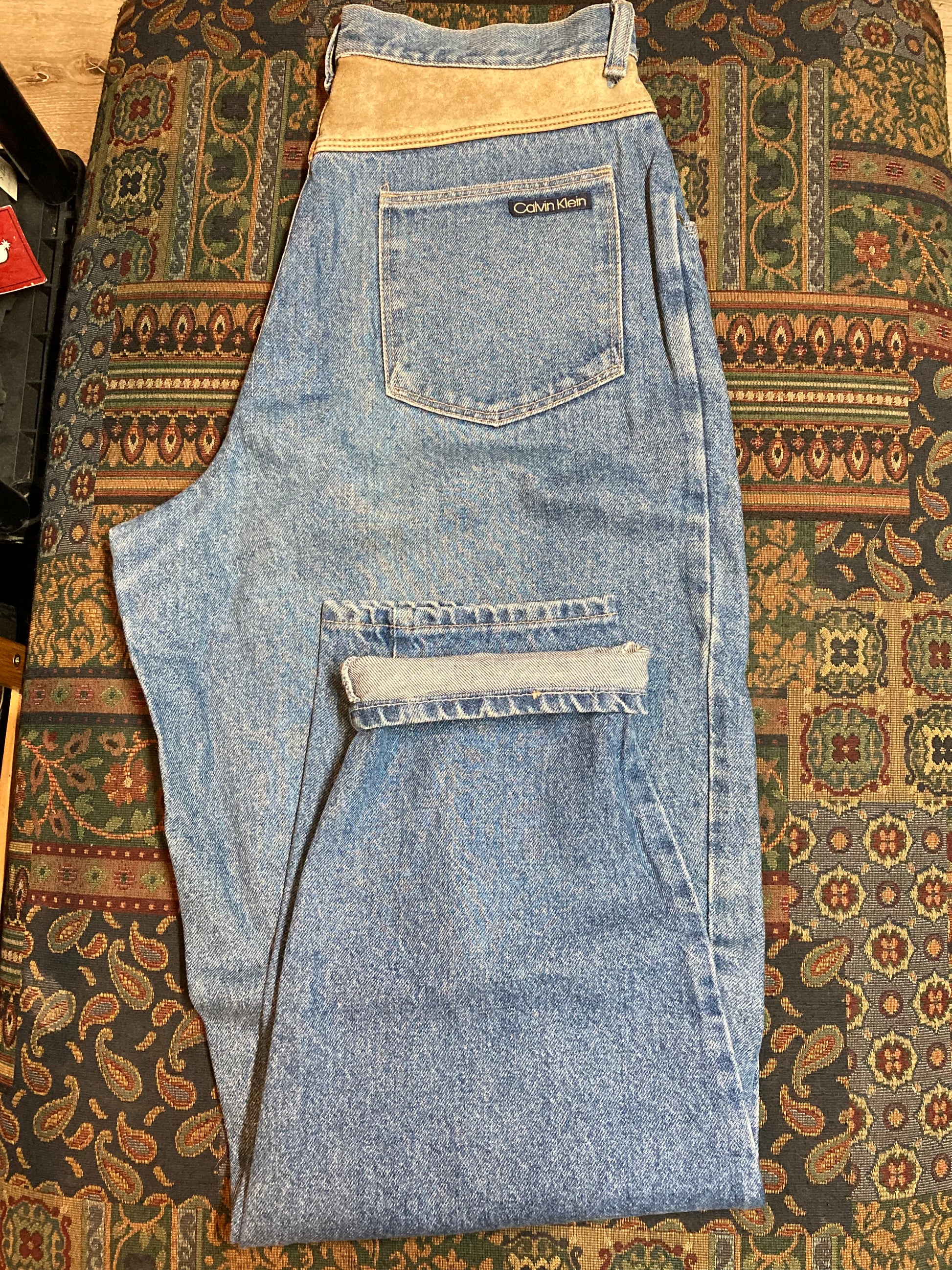 Vintage Calvin Klein Denim Jeans - 30”x30”, Made in Canada - Kingspier Vintage