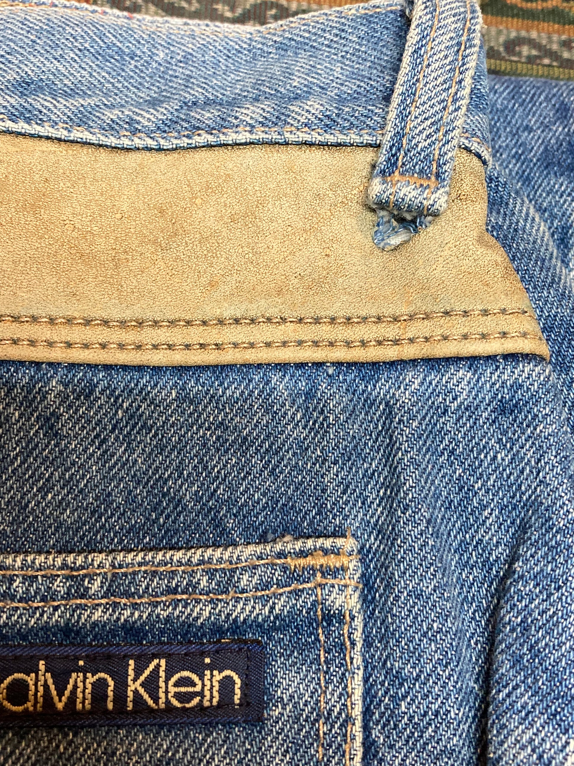 Vintage Calvin Klein Denim Jeans - 30”x30”, Made in Canada - Kingspier Vintage