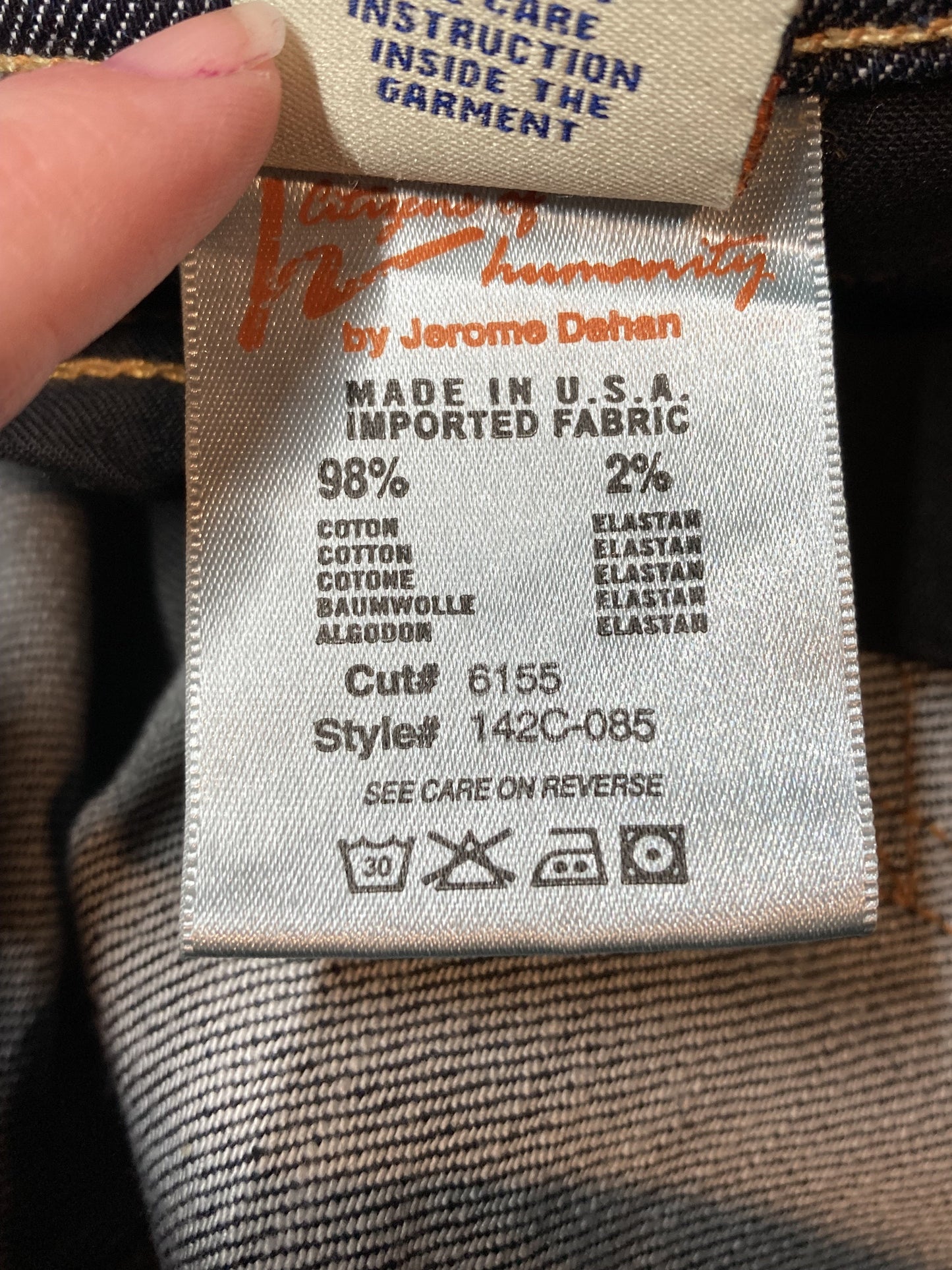 Citizens of Humanity - AVA #142 Denim Jeans - 32”x35”, Made in USA - Kingspier Vintage