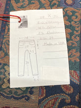 Load image into Gallery viewer, Kingspier Vintage - Rich and Skinny Denim Jeans - 28”x30”

Size 29

Low rise

Straight leg

Dark wash

98% Cotton/ 2% Elastane

Made in USA
