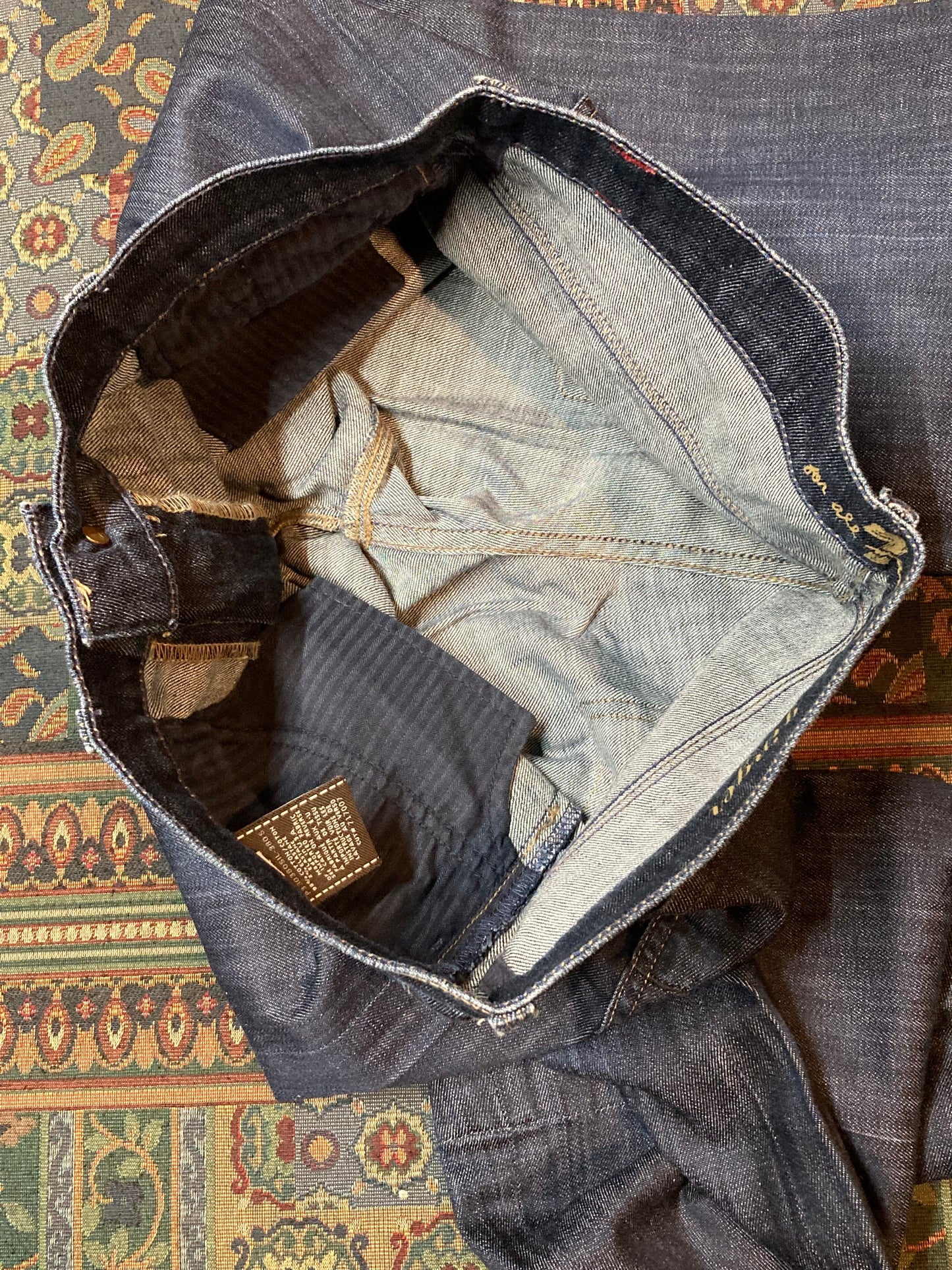 Kingspier Vintage -7 For All Mankind Denim Jeans - 28”x29.5”, Made in USA