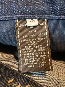Kingspier Vintage -7 For All Mankind Denim Jeans - 28”x29.5”, Made in USA