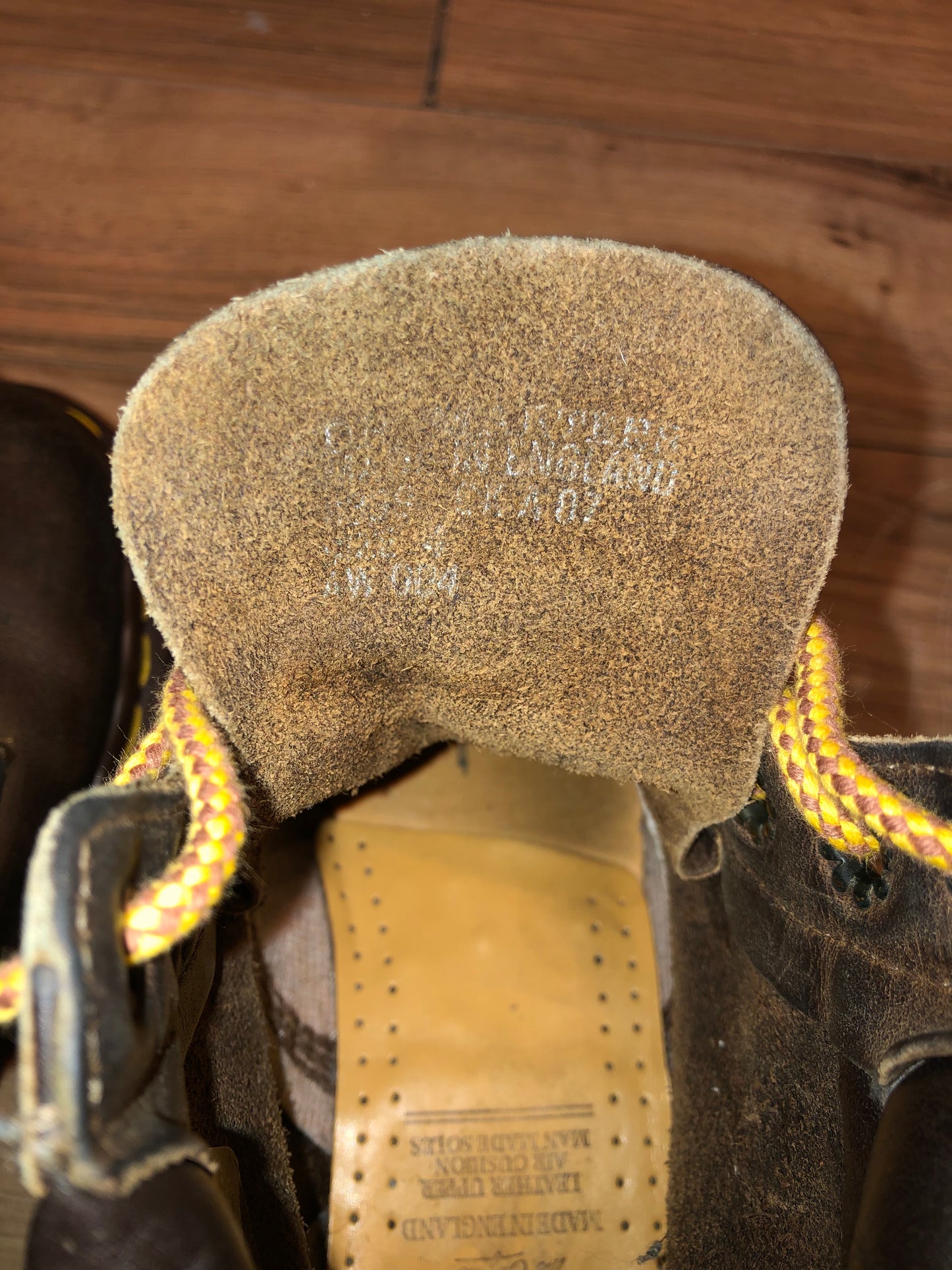 Kingspier Vintage - Doc Martens 6 eyelet lace up boot with cushioned collar and iconic airwair sole.
Made in England.
Size 6 Womens US/ 37 EUR
Boots are in excellent condition.