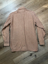 Load image into Gallery viewer, Kingspier Vintage - Pierre Cardin beige and red check patterned button up shirt. Mens size small.

